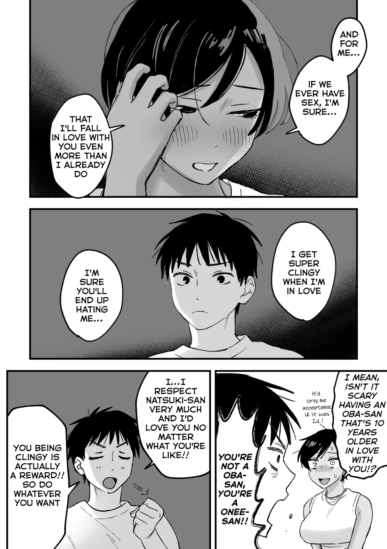 My favourite Ero-Doujin Artist was a sexy Onee-san all along page 128