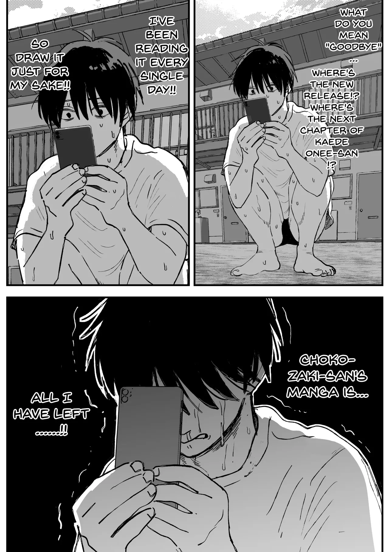 My favourite Ero-Doujin Artist was a sexy Onee-san all along page 13