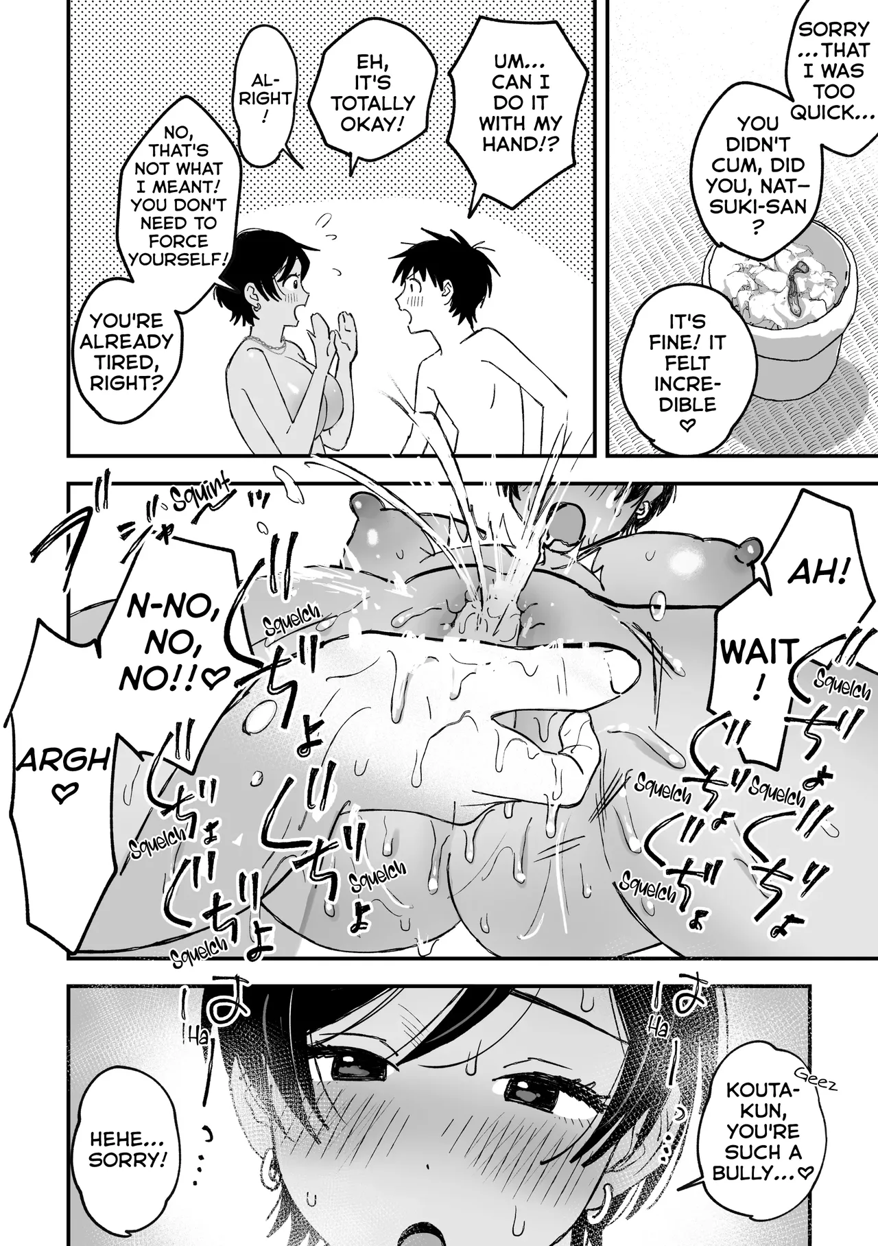 My favourite Ero-Doujin Artist was a sexy Onee-san all along page 148