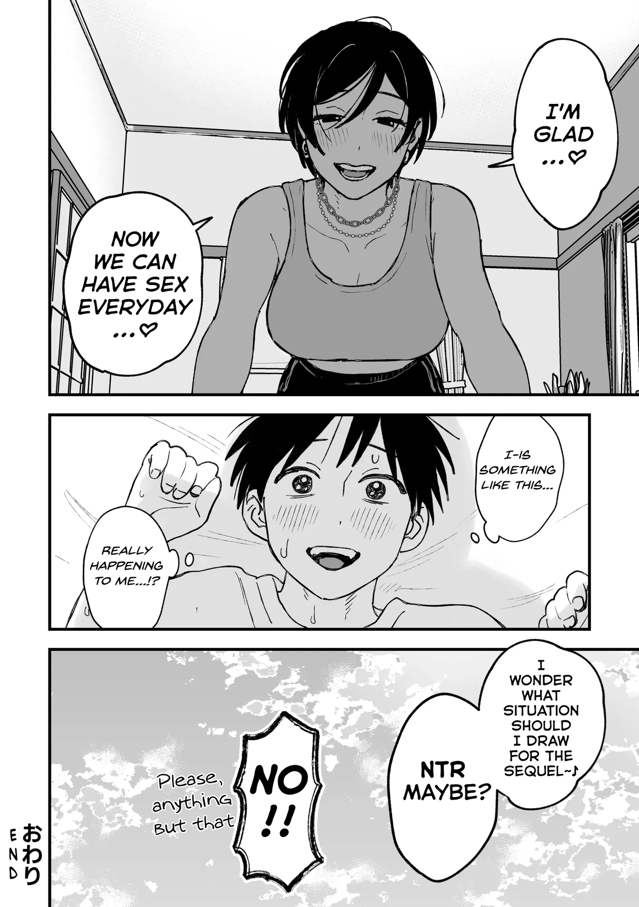 My favourite Ero-Doujin Artist was a sexy Onee-san all along page 169