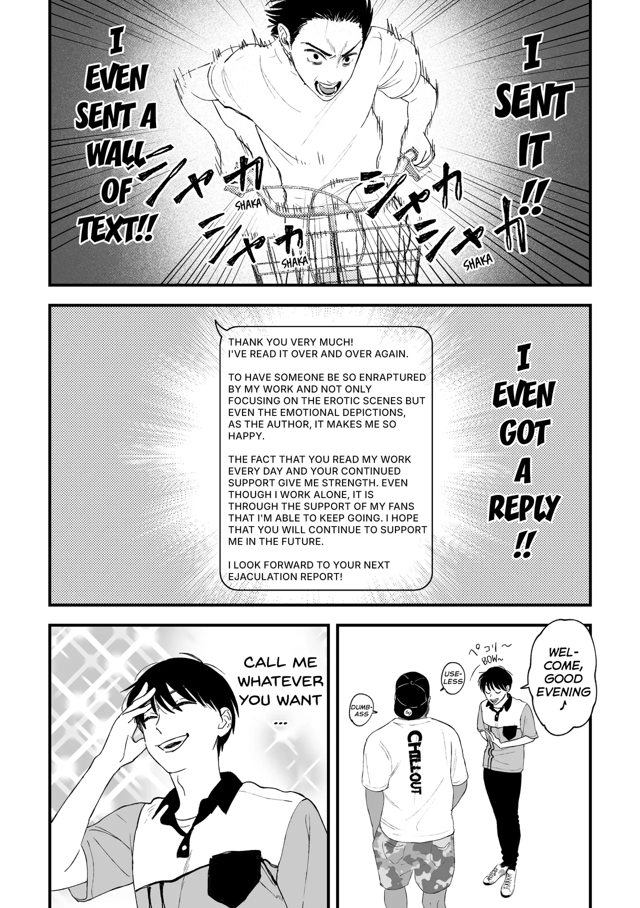 My favourite Ero-Doujin Artist was a sexy Onee-san all along page 19