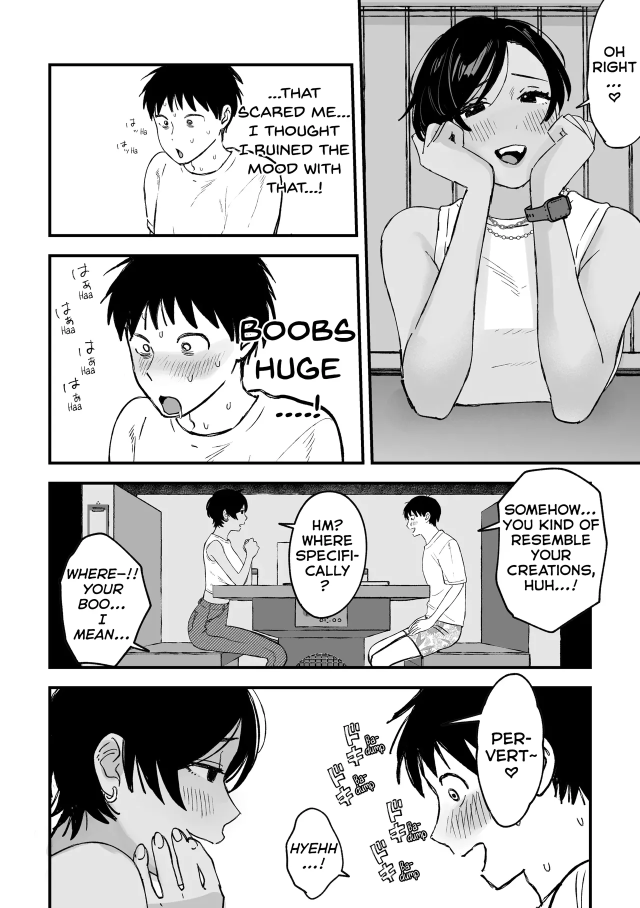 My favourite Ero-Doujin Artist was a sexy Onee-san all along page 31