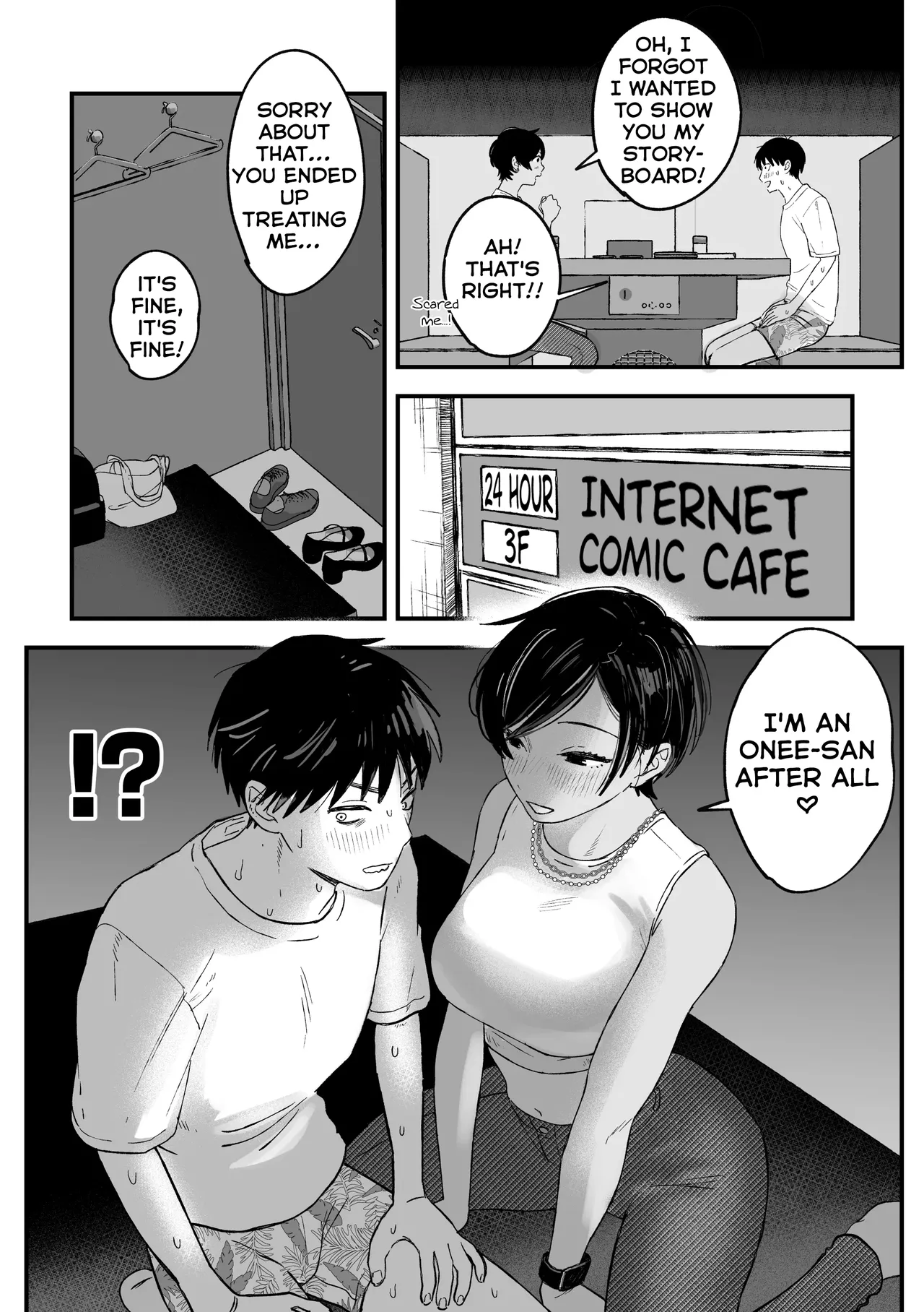 My favourite Ero-Doujin Artist was a sexy Onee-san all along page 35