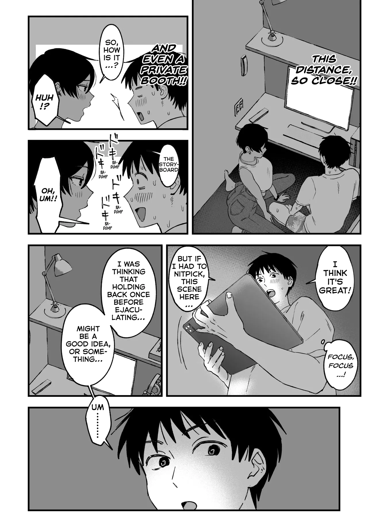 My favourite Ero-Doujin Artist was a sexy Onee-san all along page 36
