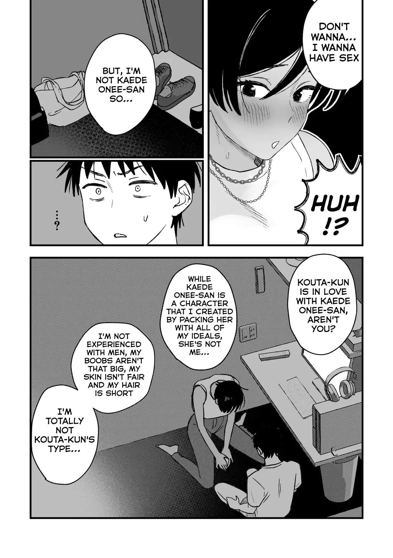 My favourite Ero-Doujin Artist was a sexy Onee-san all along page 42