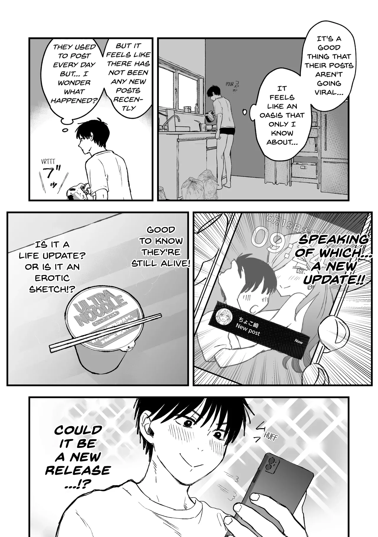 My favourite Ero-Doujin Artist was a sexy Onee-san all along page 95