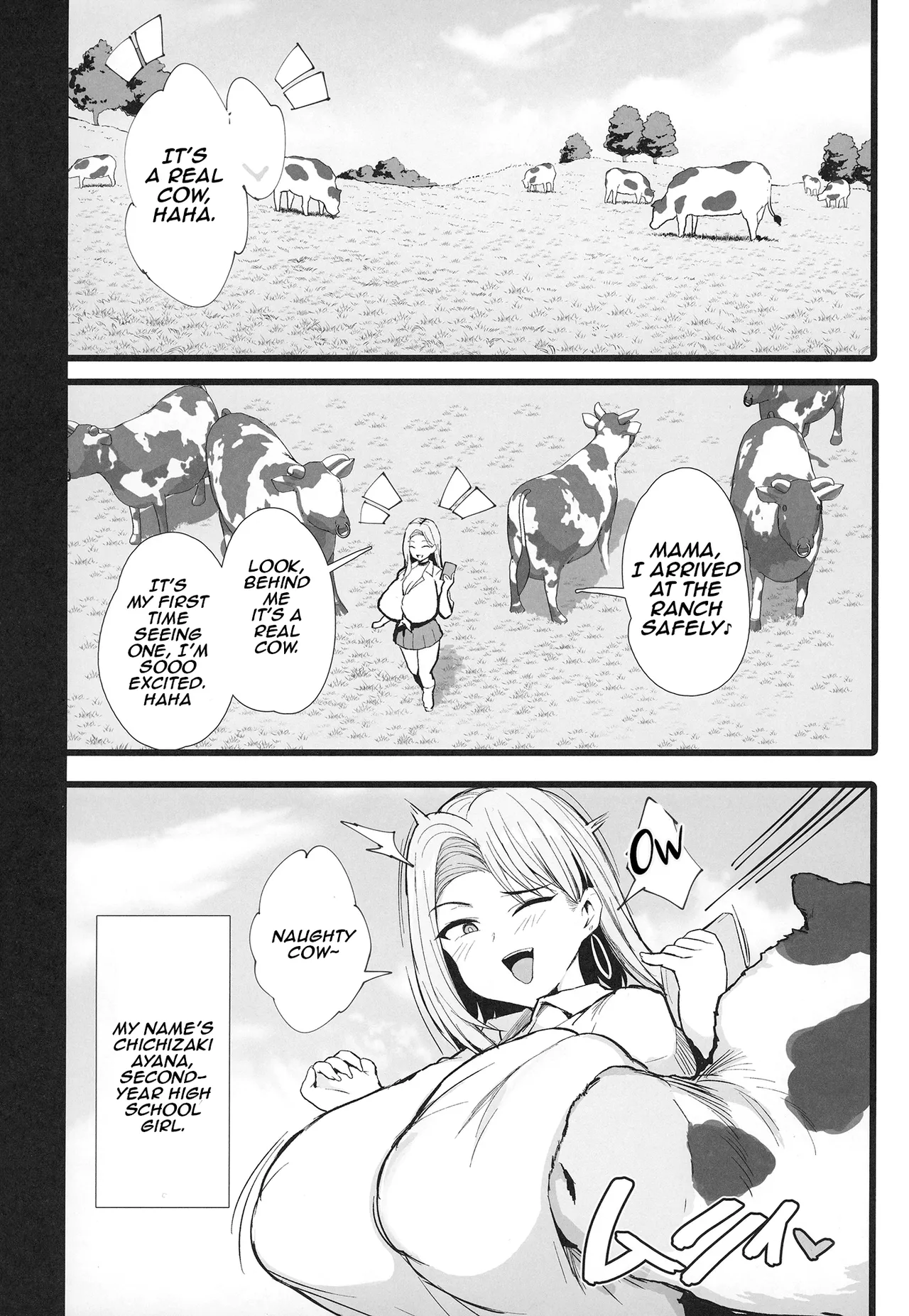 My First Breeding & Milking Experience page 4