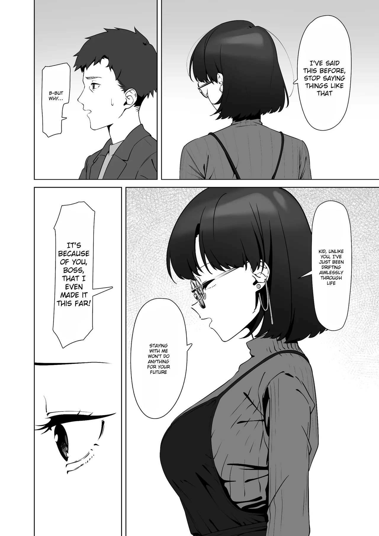 My first sexual experience was with the boss of the cafe I’d been going to for 16 years page 10