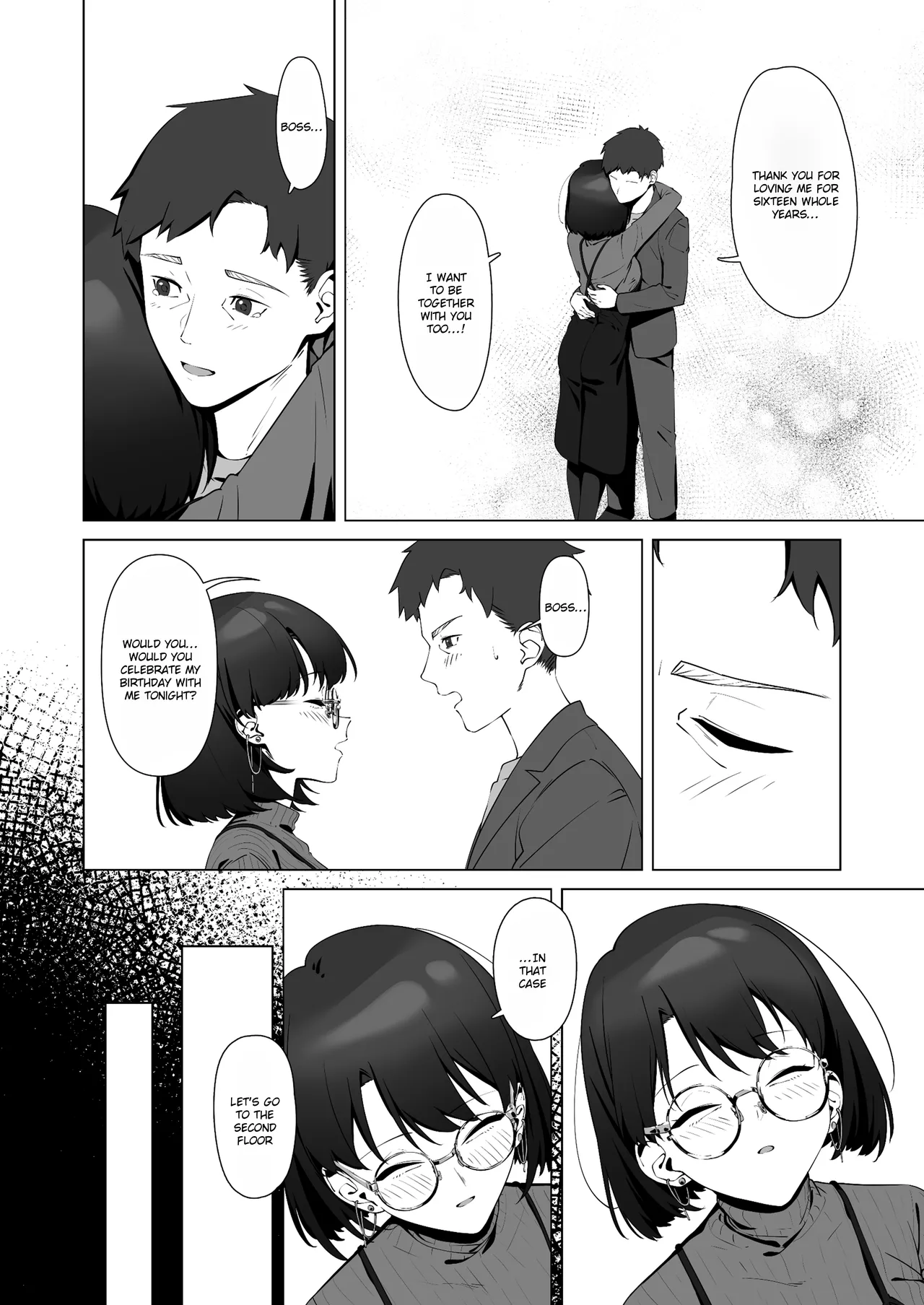 My first sexual experience was with the boss of the cafe I’d been going to for 16 years page 14