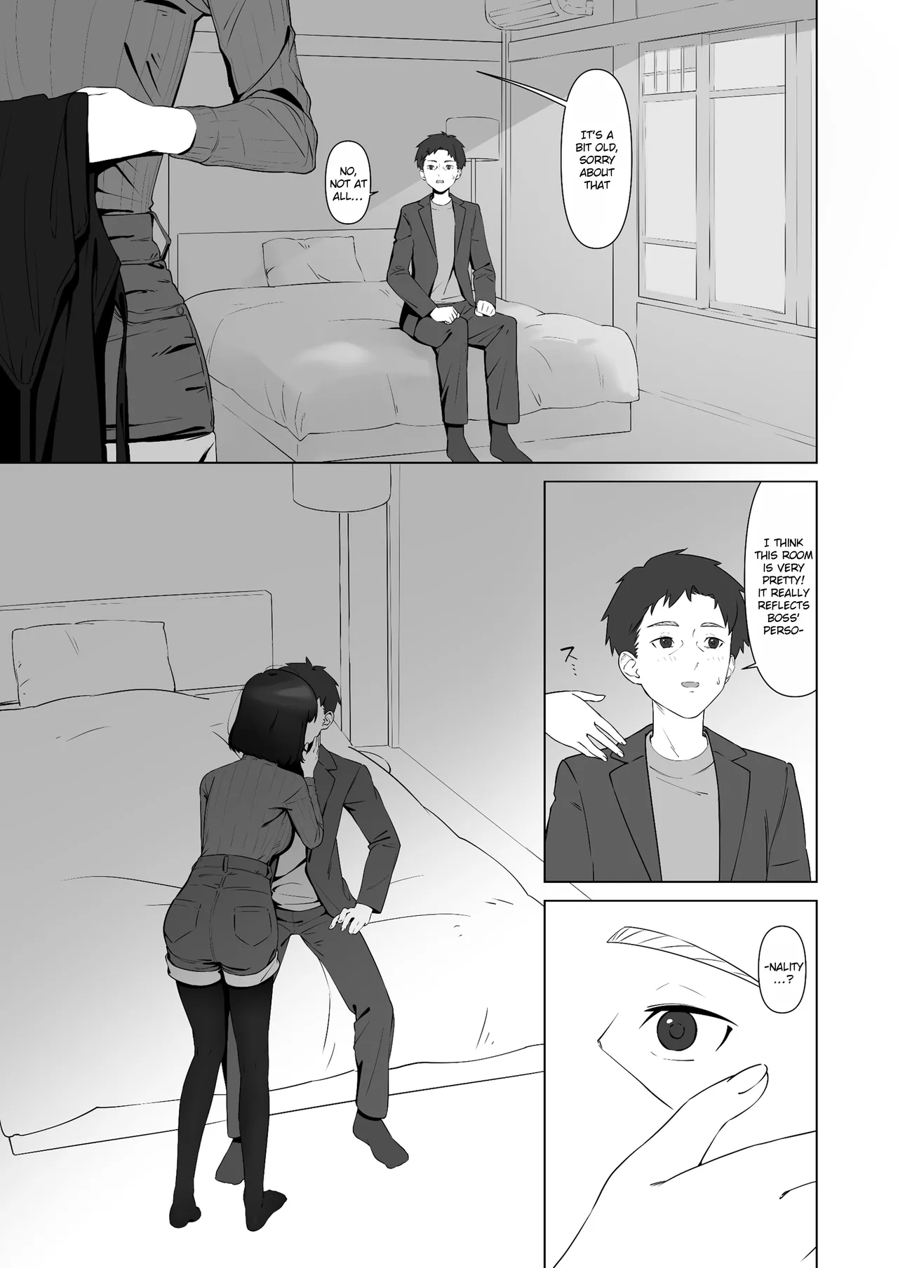 My first sexual experience was with the boss of the cafe I’d been going to for 16 years page 15