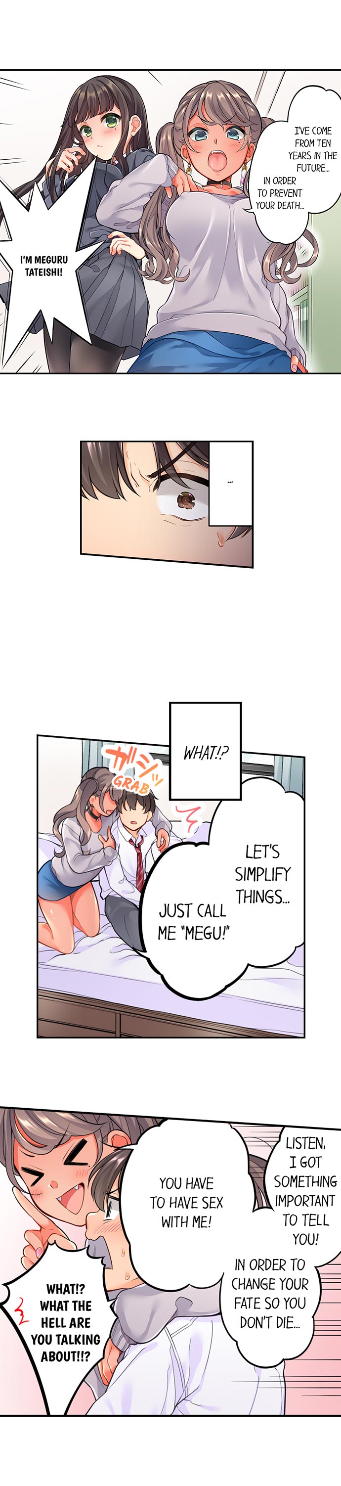 My Friend Came Back From the Future to Fuck Me page 7