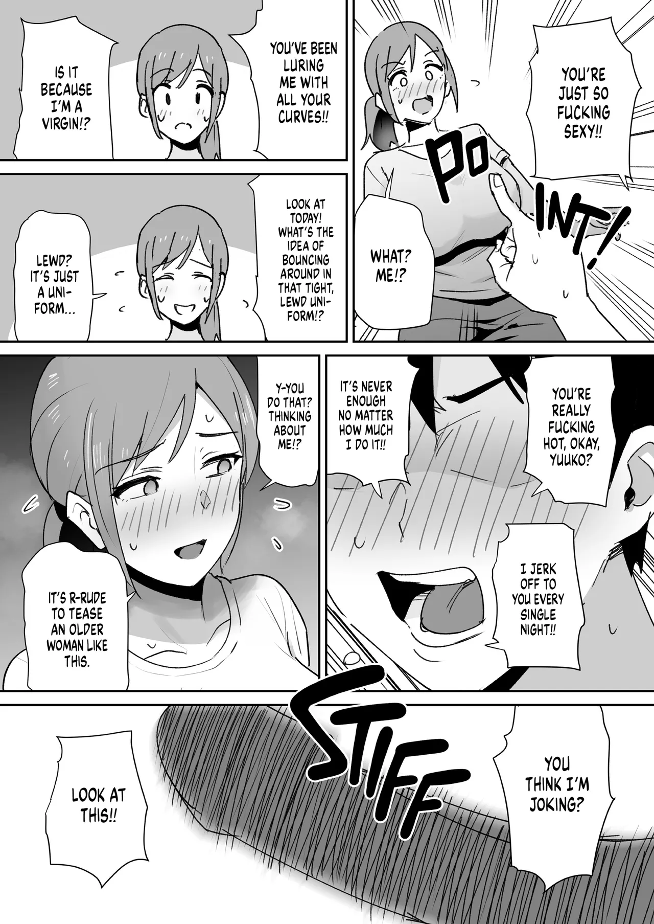 My Friend's Mom is Weak to a Huge Cock page 11