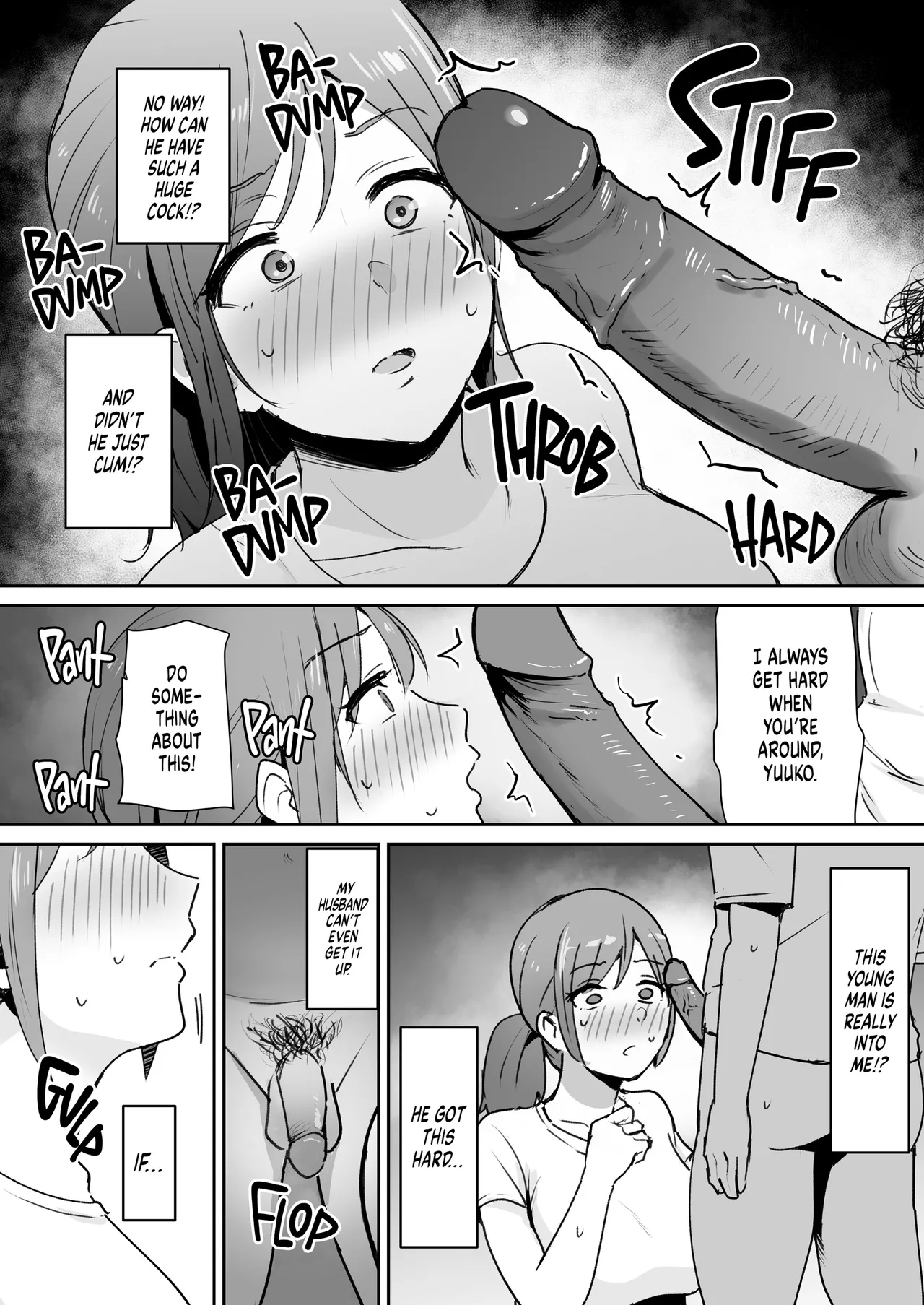 My Friend's Mom is Weak to a Huge Cock page 12