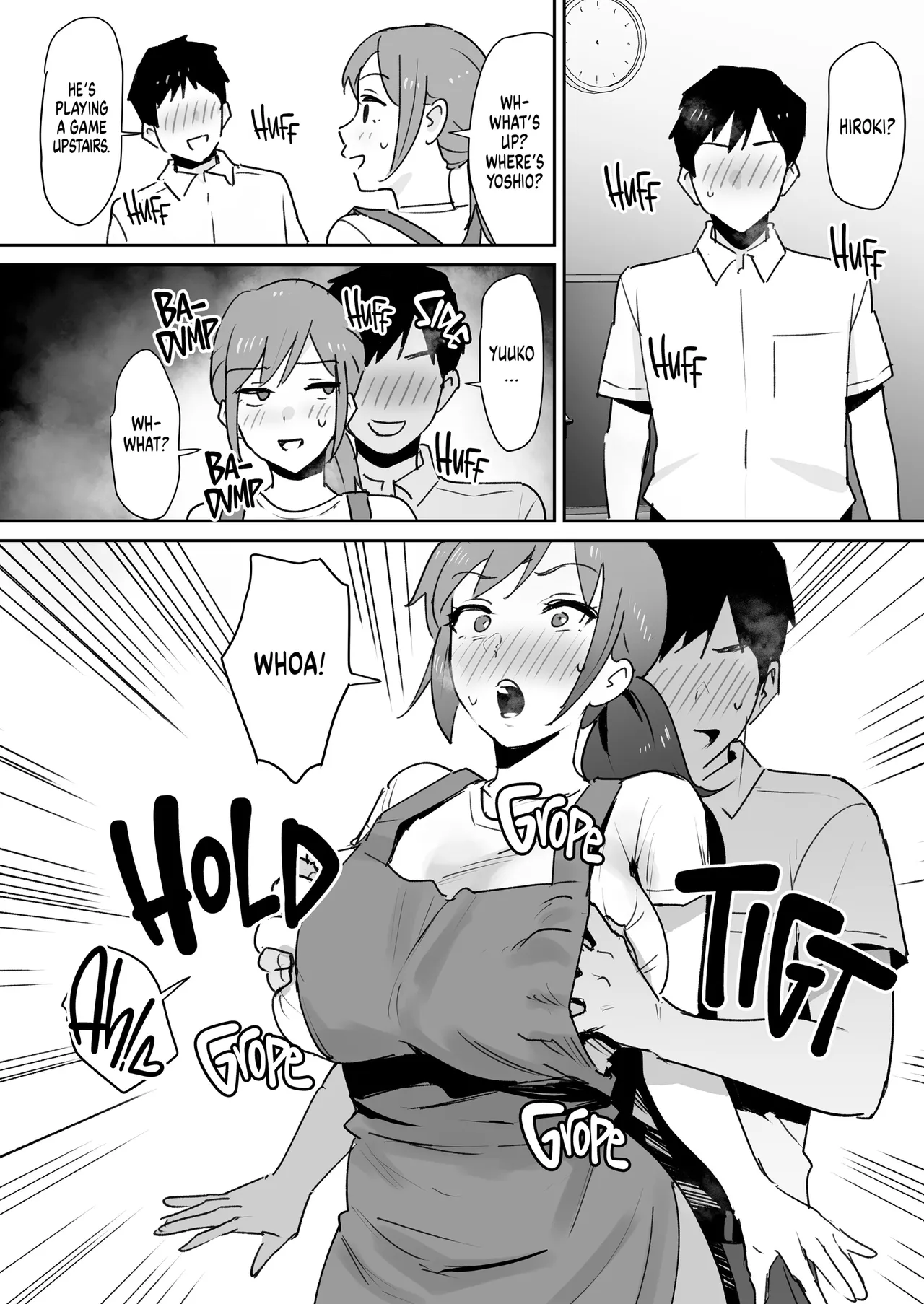 My Friend's Mom is Weak to a Huge Cock page 18