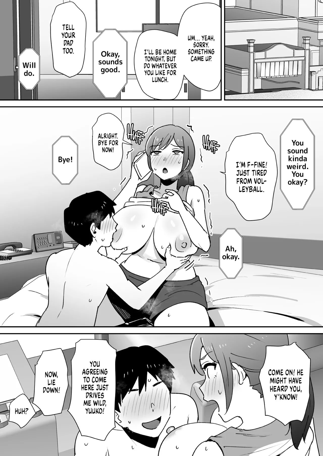 My Friend's Mom is Weak to a Huge Cock page 34