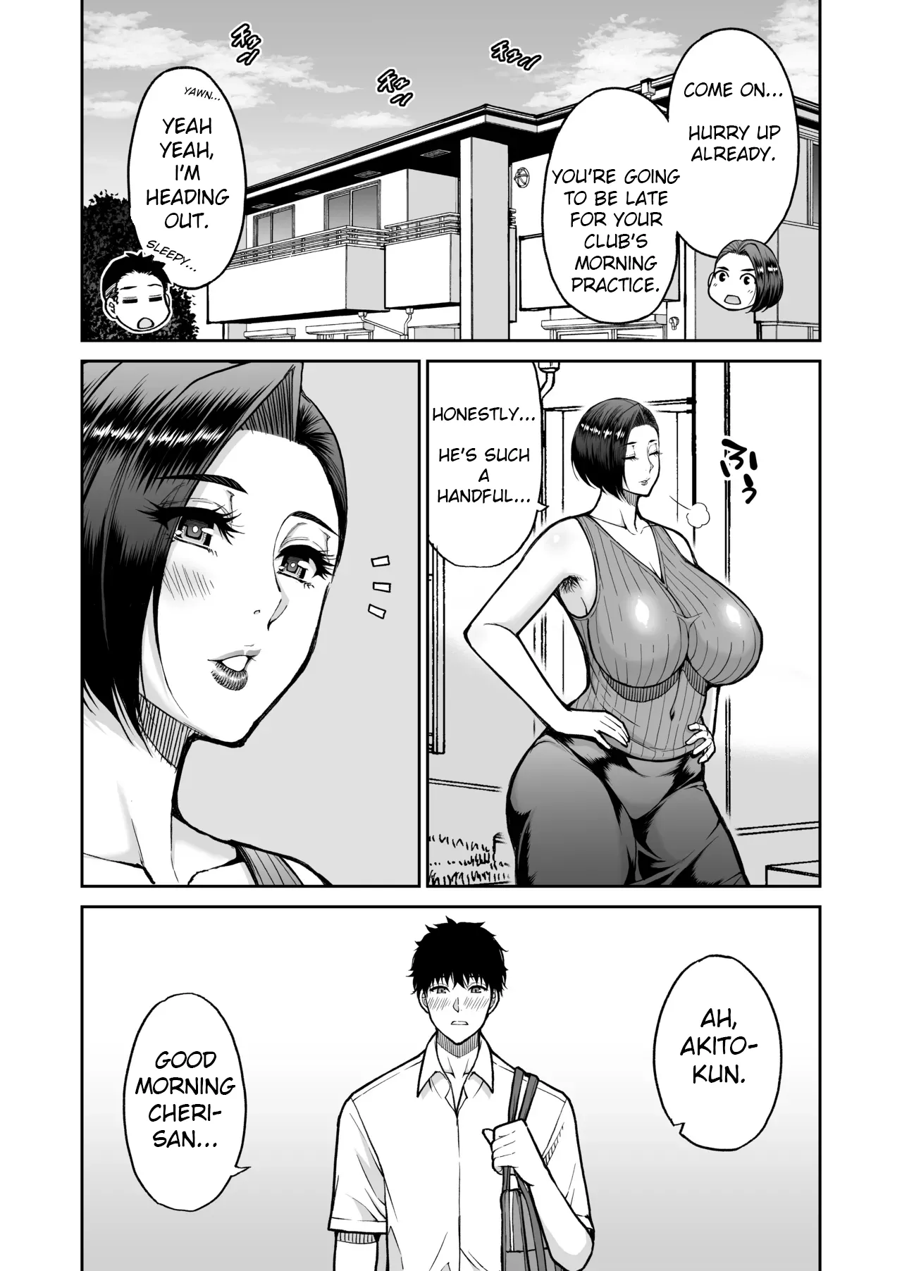 My Friend's Mother Is A Lewd Mature Woman page 46