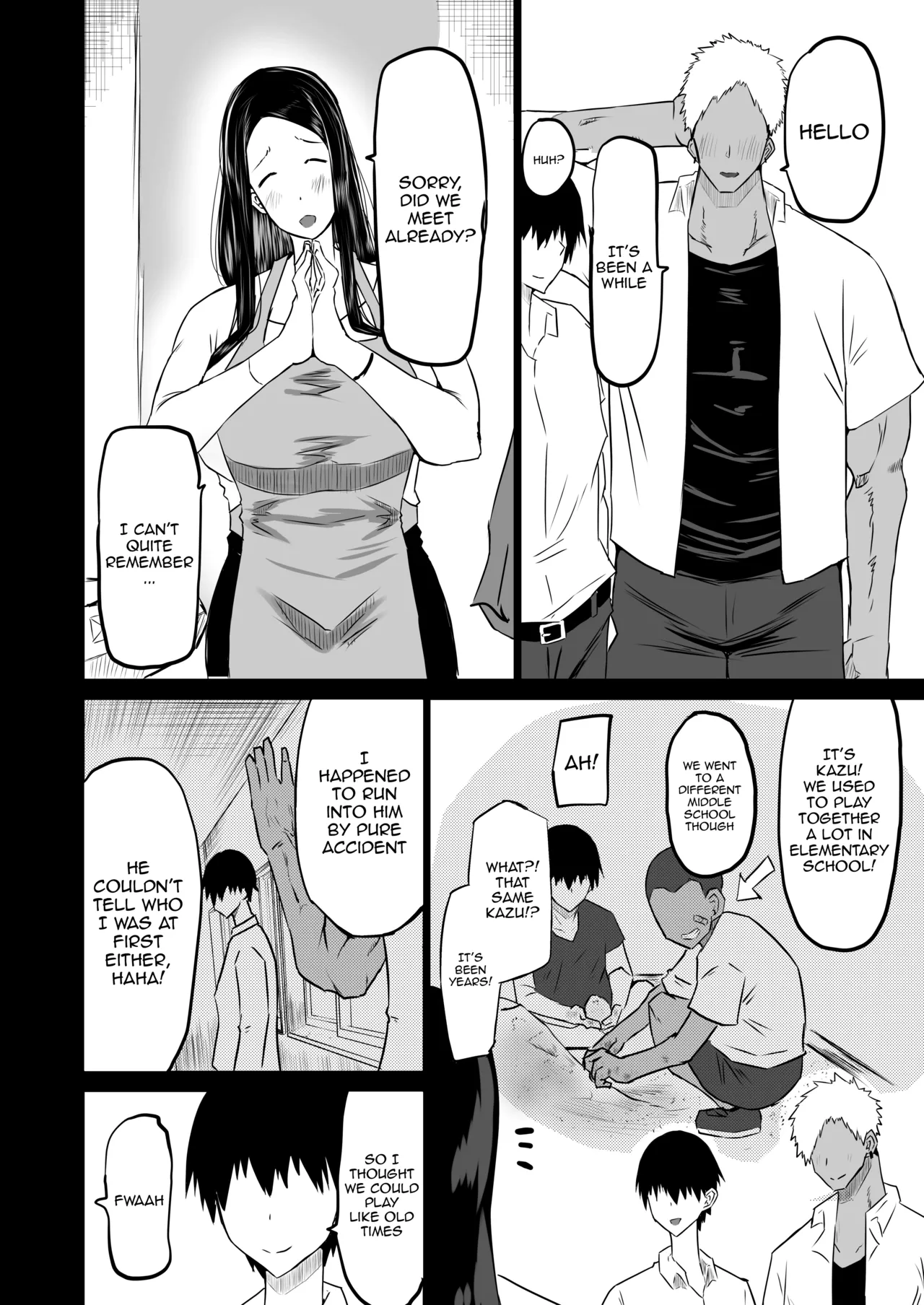 My Friend Uses My Mom And Aunt To Get Off / Tomodachi ga Boku no Oba to Mama de Gachinuki page 11