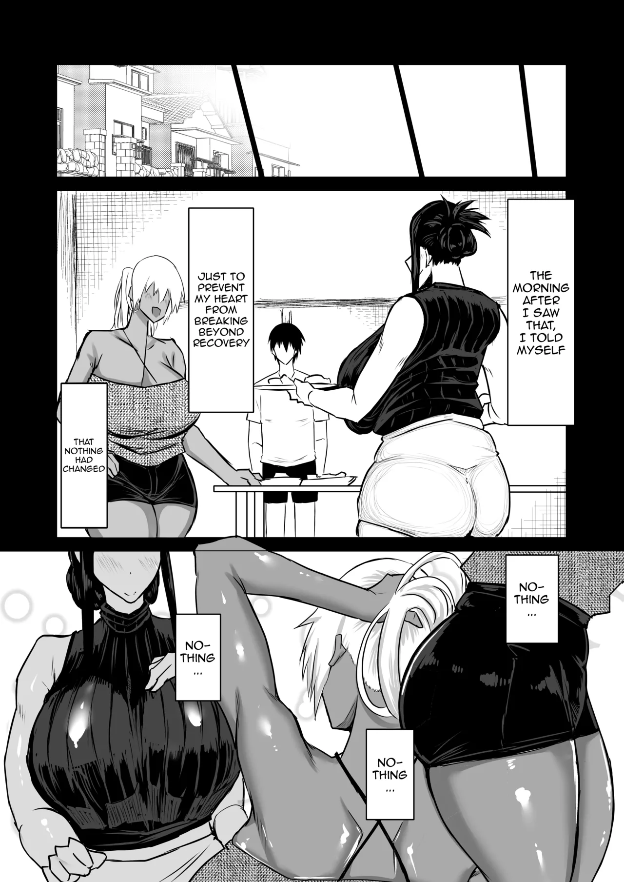 My Friend Uses My Mom And Aunt To Get Off / Tomodachi ga Boku no Oba to Mama de Gachinuki page 219