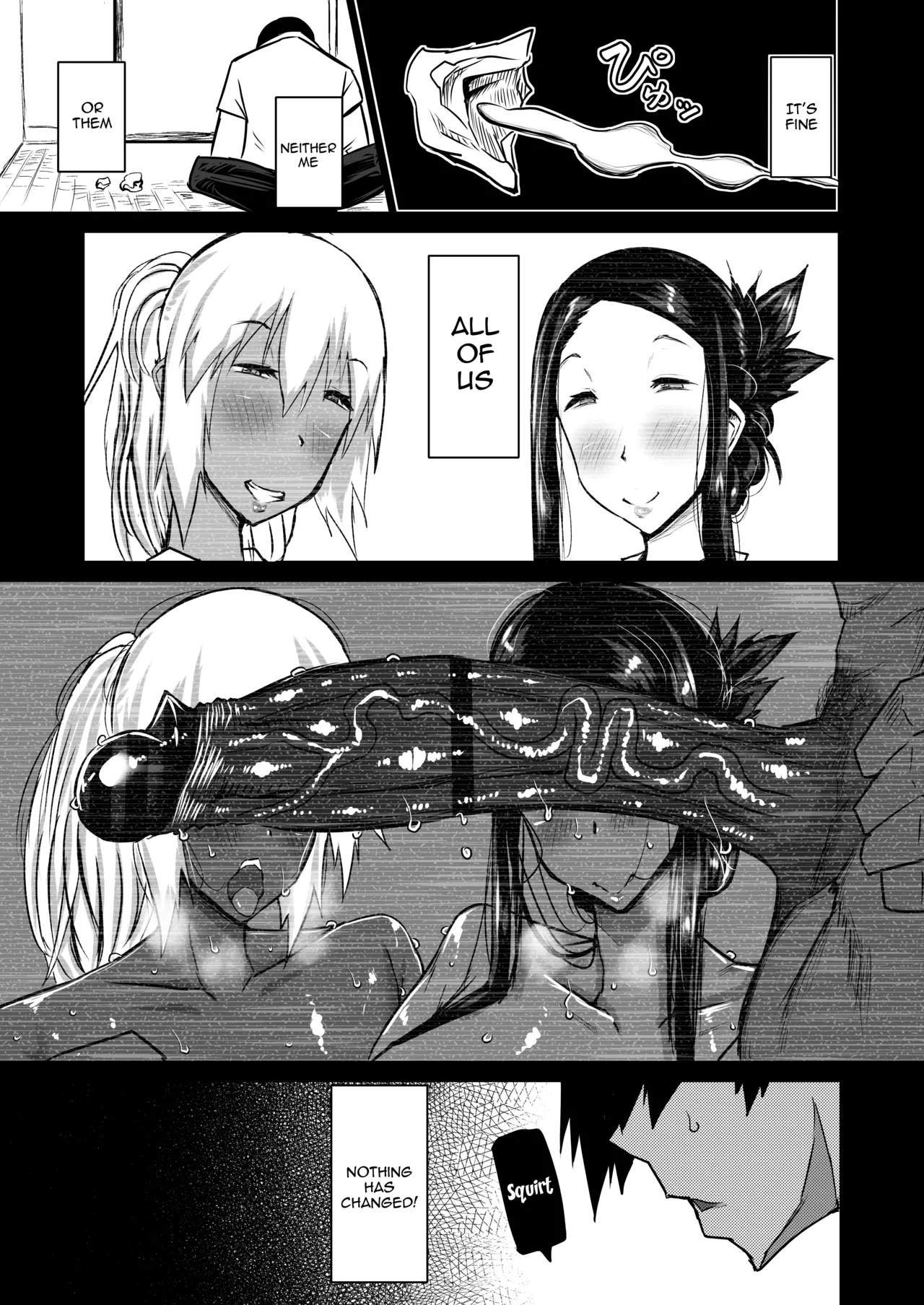 My Friend Uses My Mom And Aunt To Get Off / Tomodachi ga Boku no Oba to Mama de Gachinuki page 220