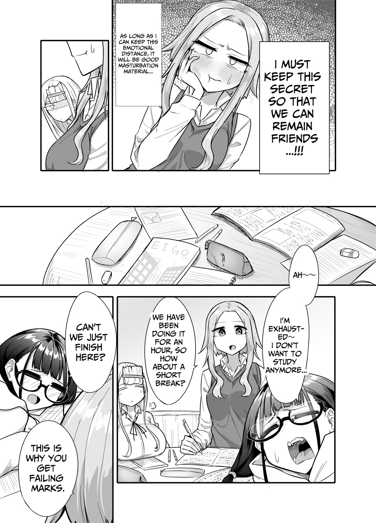 My Friends Found Out That I'm a Futanari... page 10