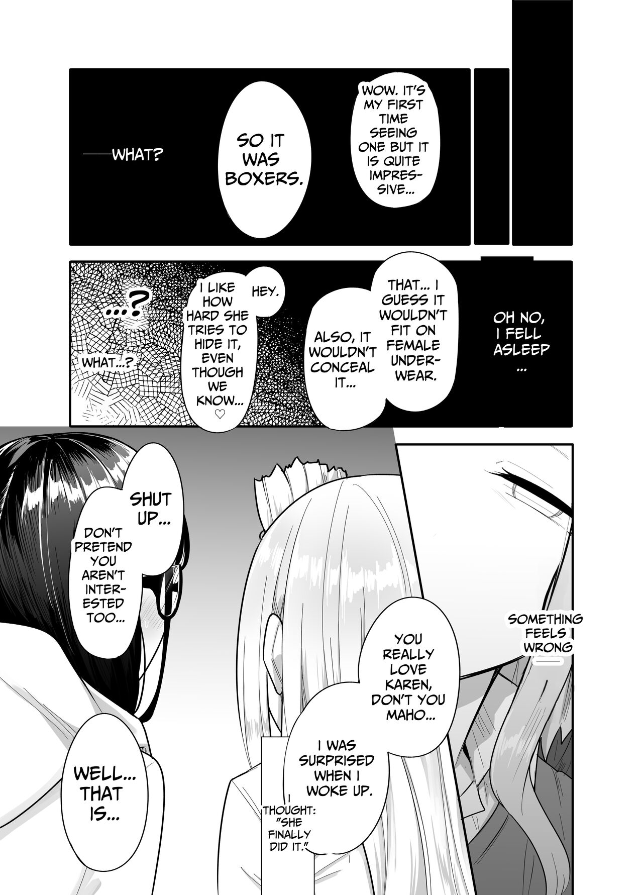 My Friends Found Out That I'm a Futanari... page 13