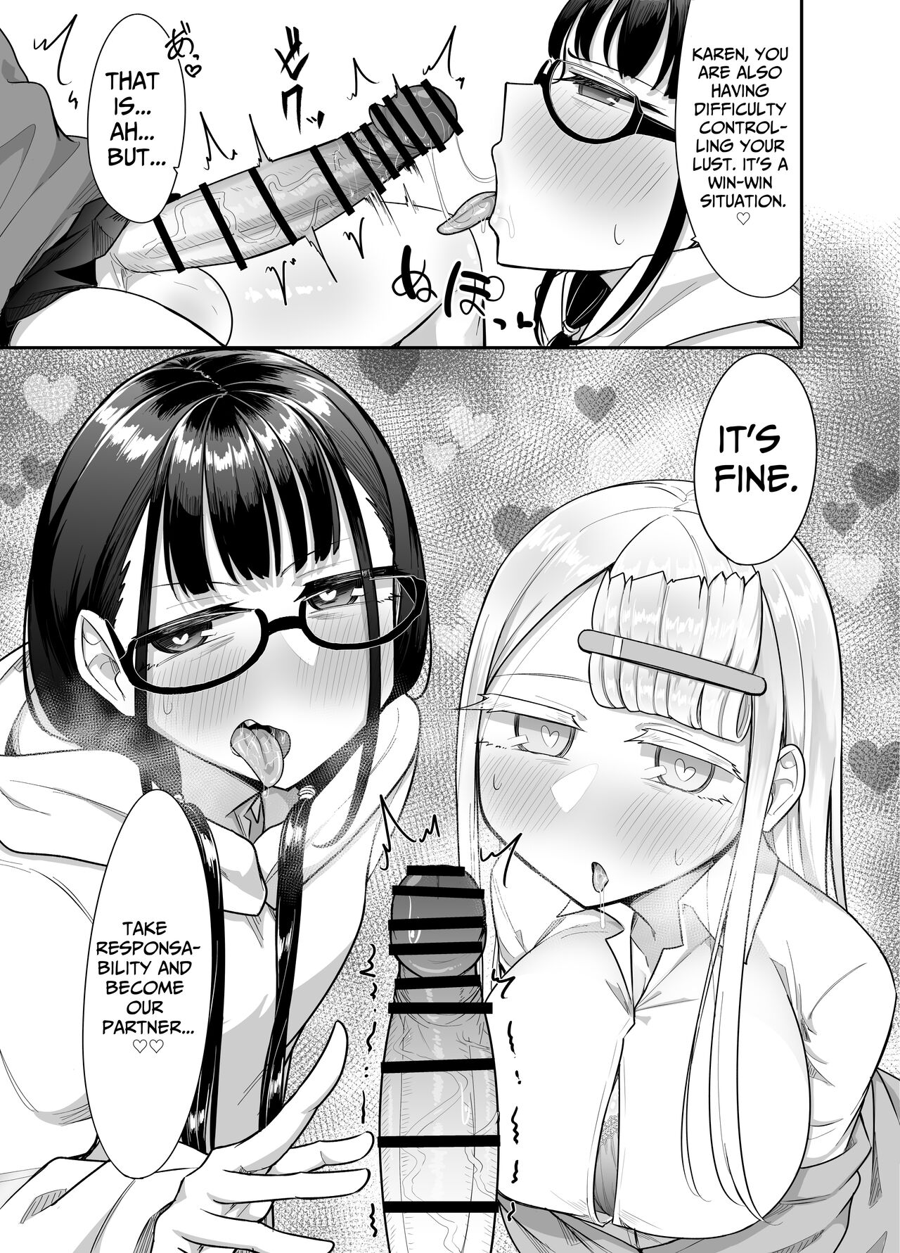 My Friends Found Out That I'm a Futanari... page 60