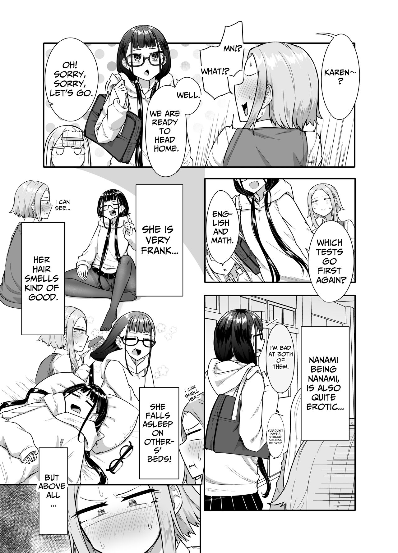 My Friends Found Out That I'm a Futanari... page 8