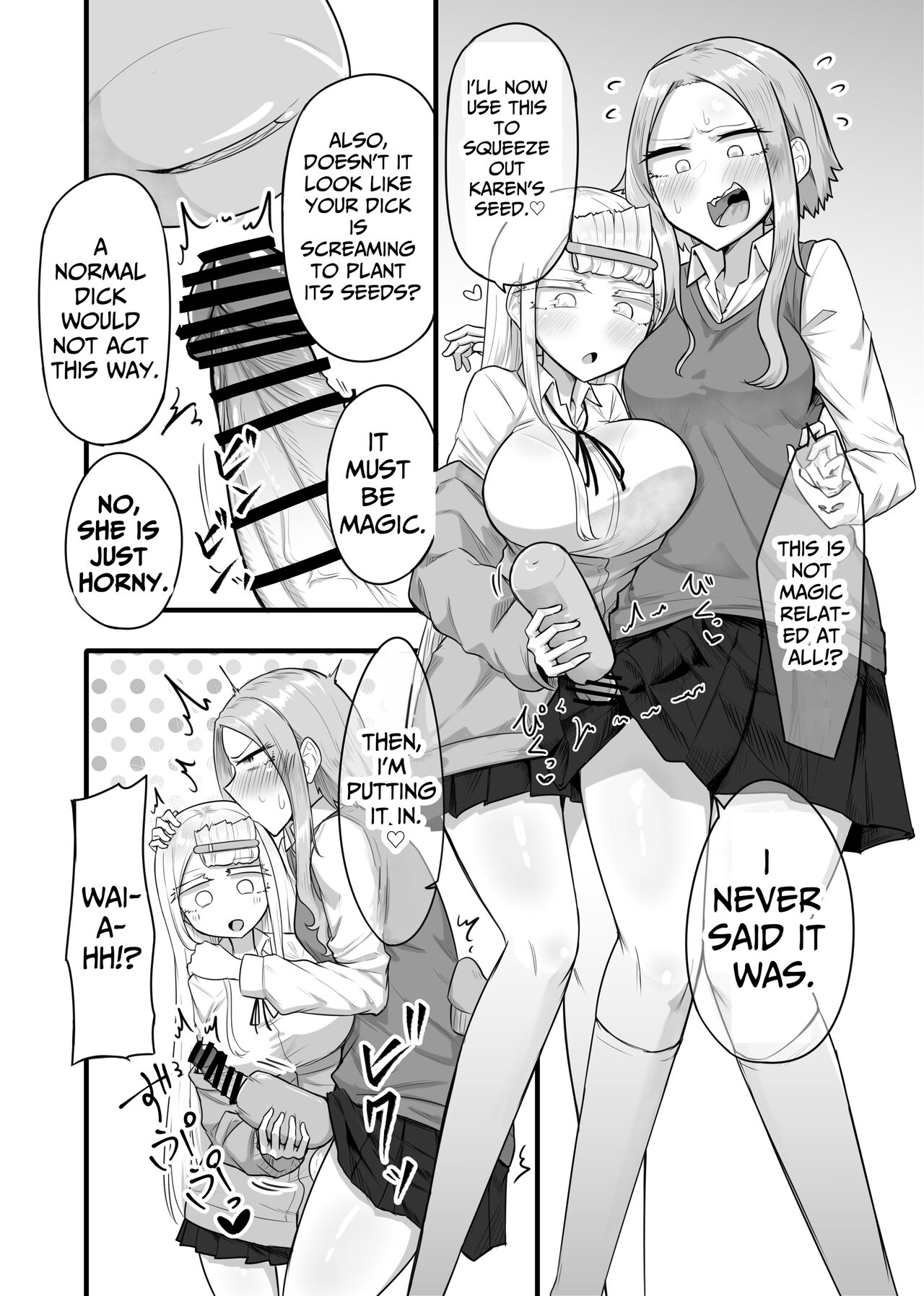 My Friends Found Out That I'm a Futanari... page 89