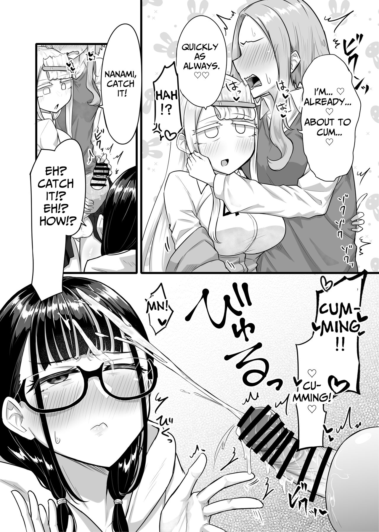 My Friends Found Out That I'm a Futanari... page 91