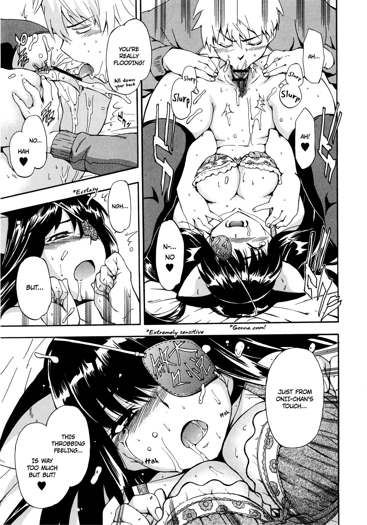 My Fucked-in-the-Head Younger Sister Comes in, Wearing Cat Ears and an Eyepatch page 11