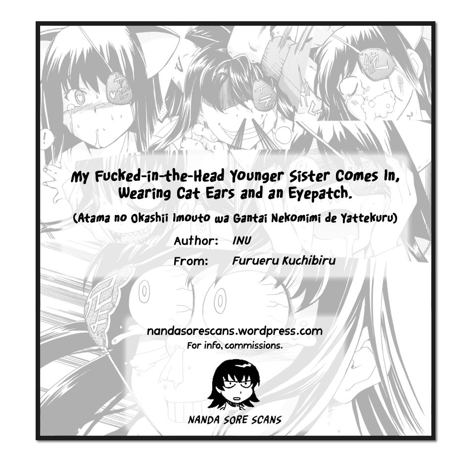 My Fucked-in-the-Head Younger Sister Comes in, Wearing Cat Ears and an Eyepatch page 23