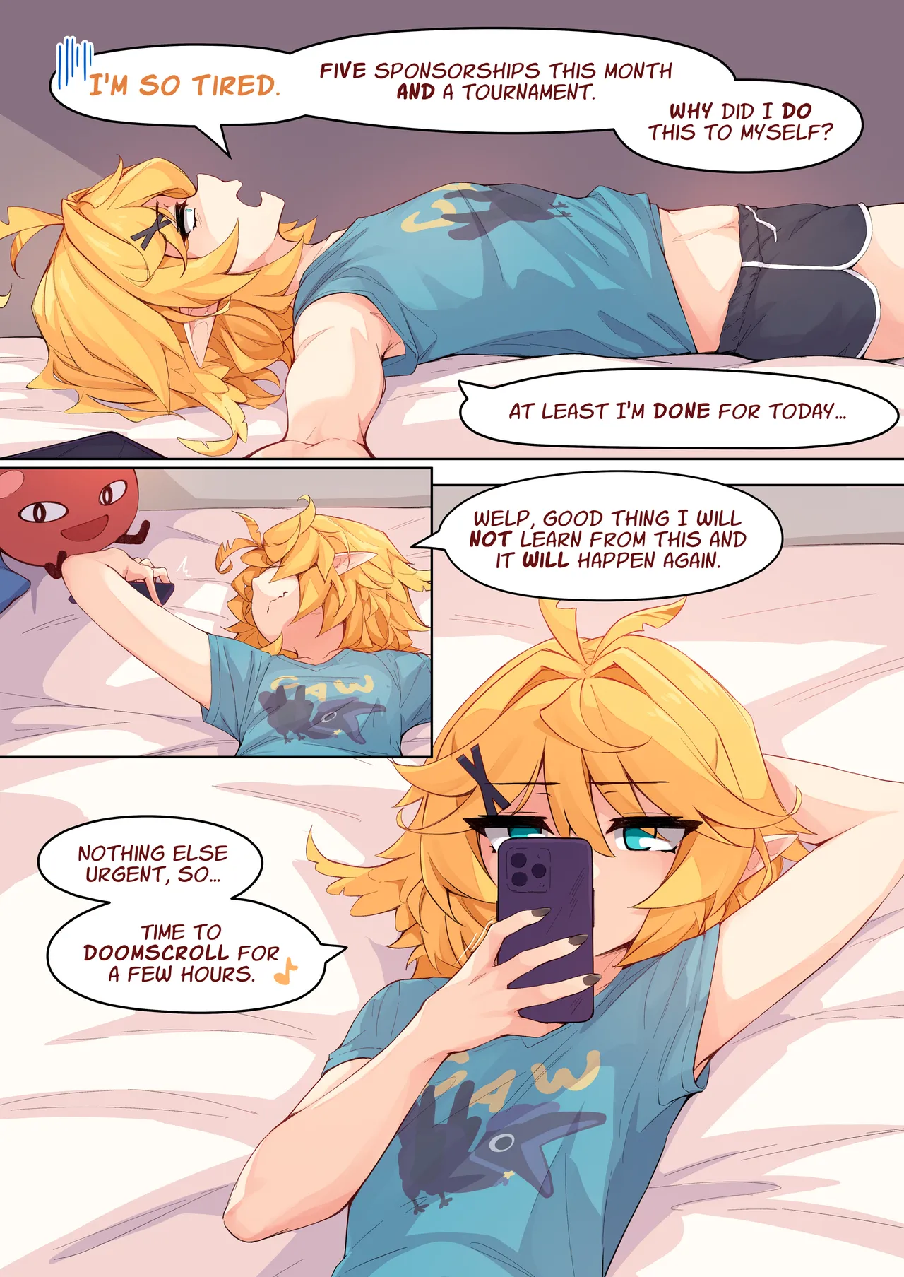 My GF (ghost friend) caught me jerking off and now she's bouncing on it CRAZY STYLE page 3