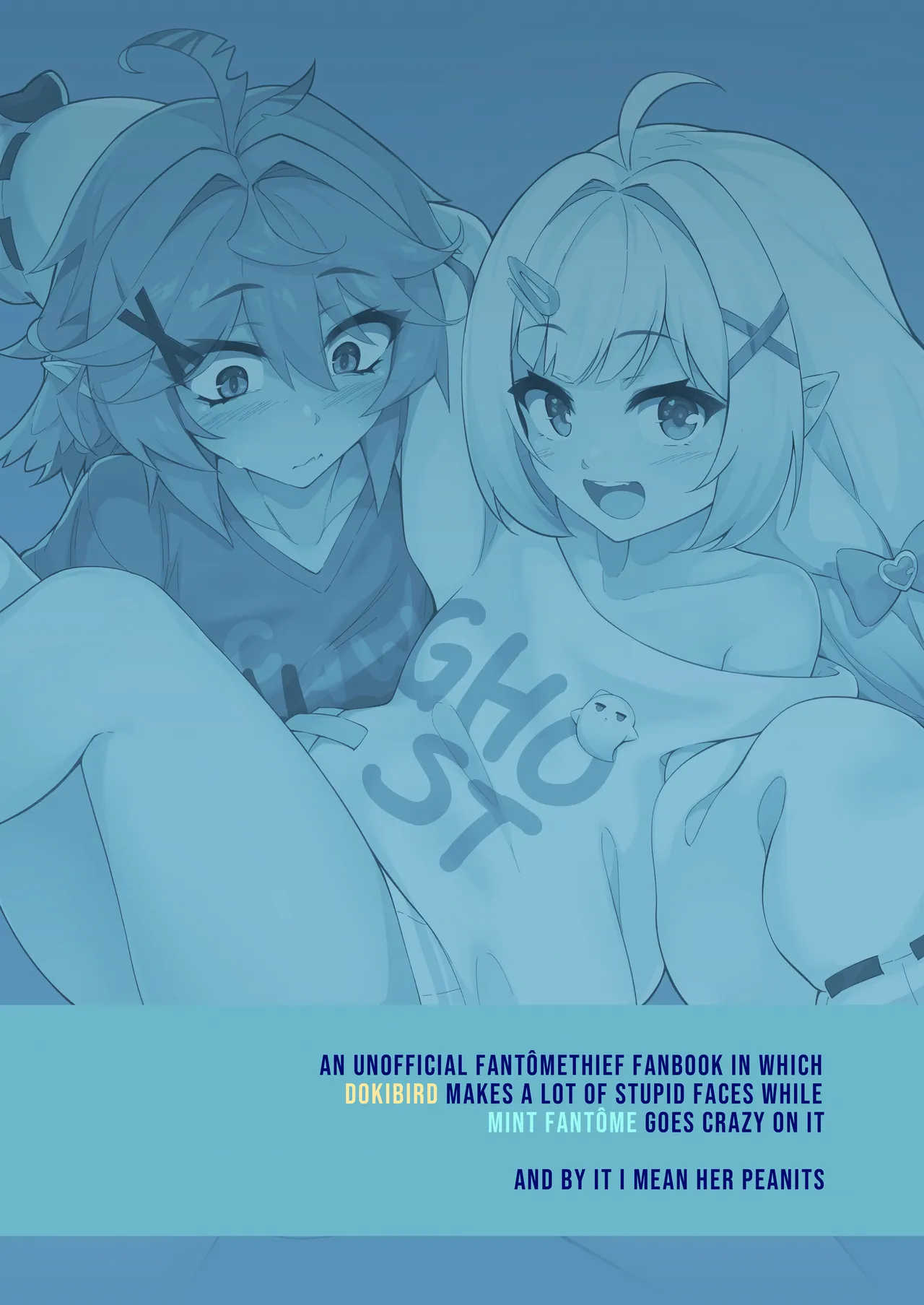 My GF (ghost friend) caught me jerking off and now she's bouncing on it CRAZY STYLE page 39
