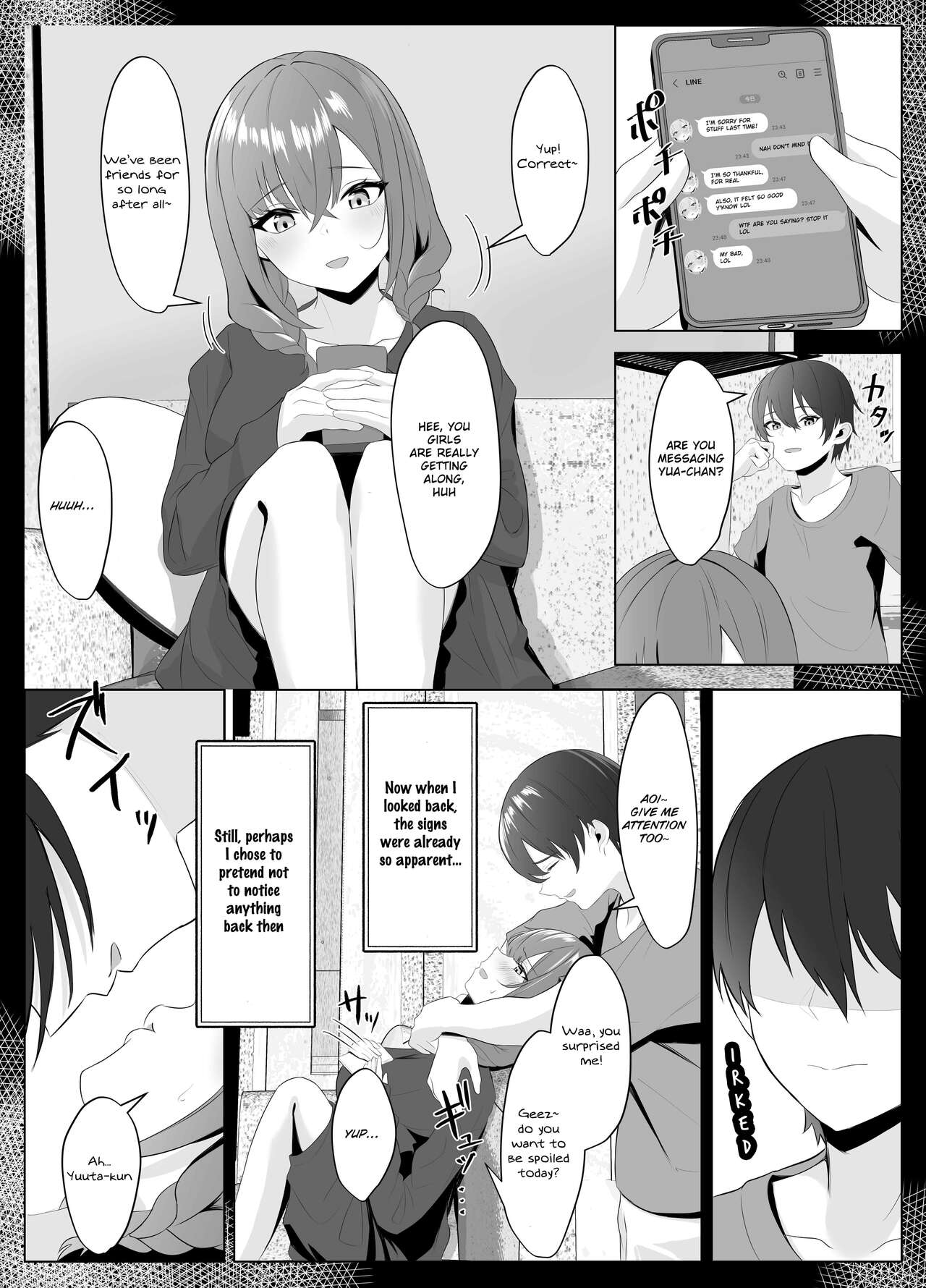 My Girlfriend and Her Best Friend Who NTR'd Me page 22