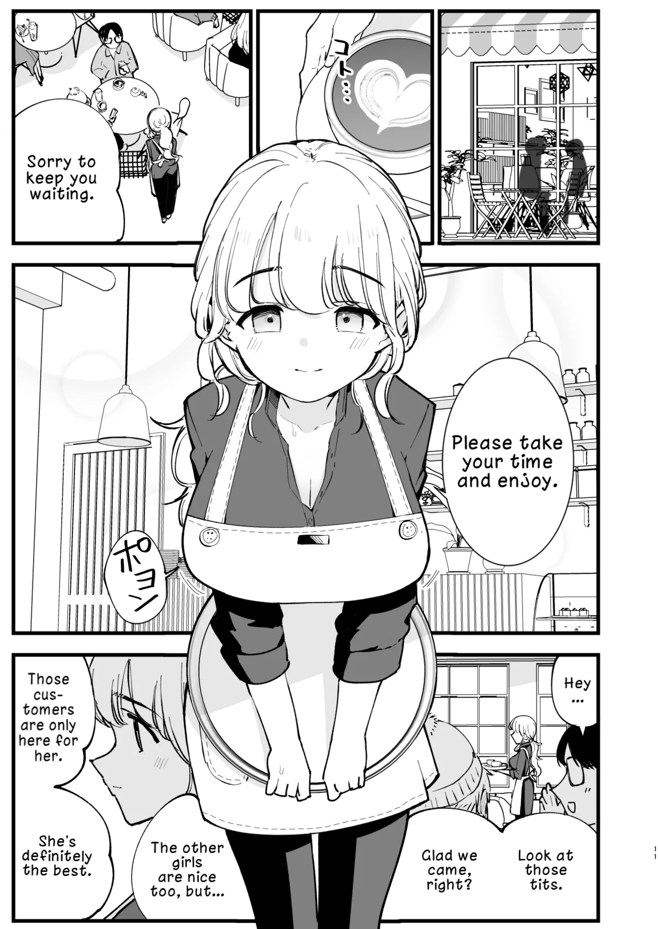 My Girlfriend is a Cafe Waitress 2 ~Cuckolded and Fallen~ page 10