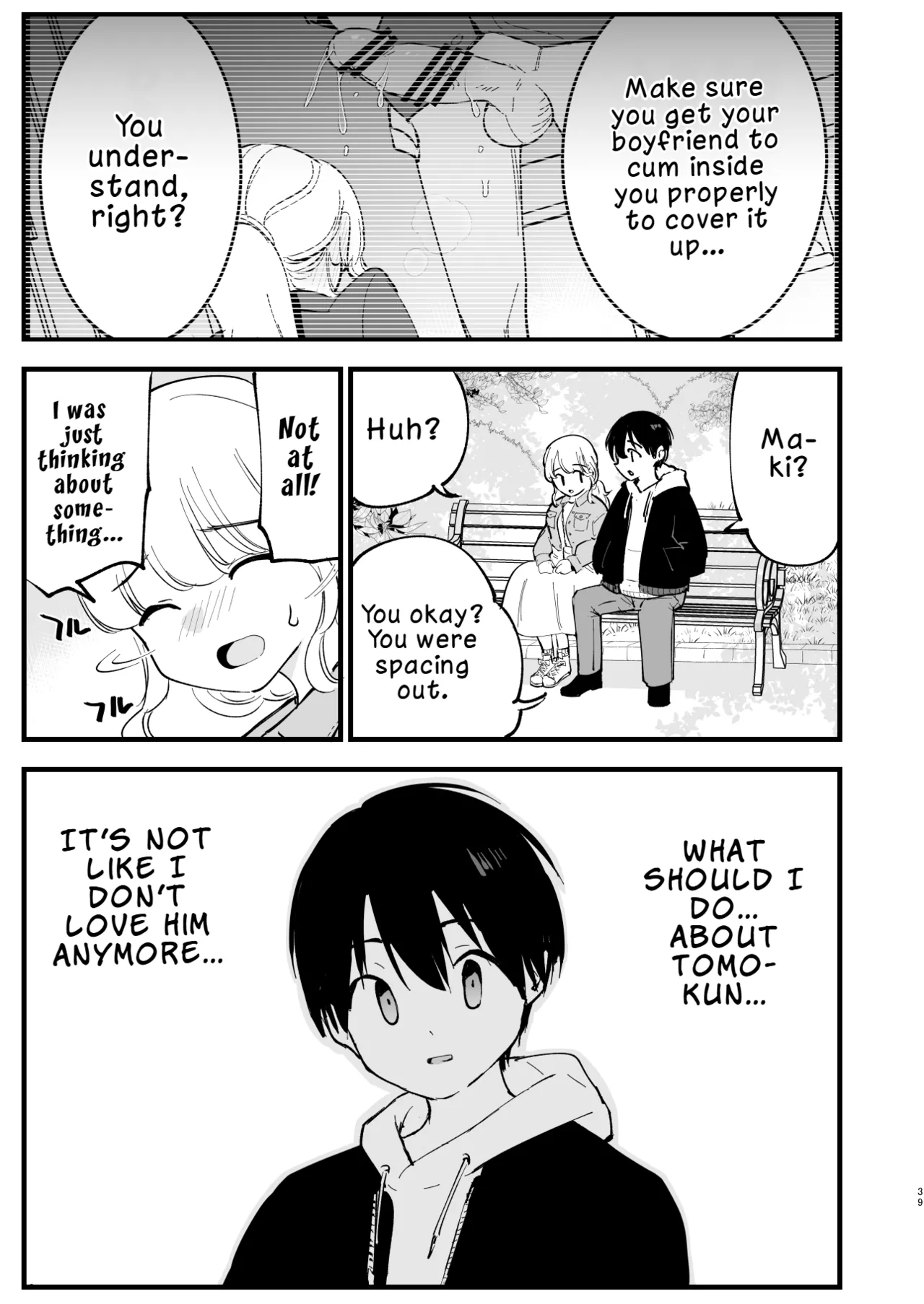 My Girlfriend is a Cafe Waitress 2 ~Cuckolded and Fallen~ page 38
