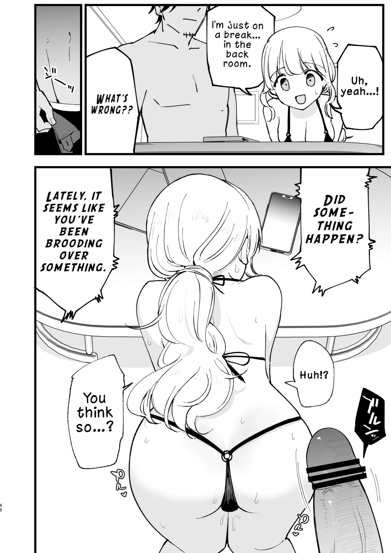My Girlfriend is a Cafe Waitress 2 ~Cuckolded and Fallen~ page 47