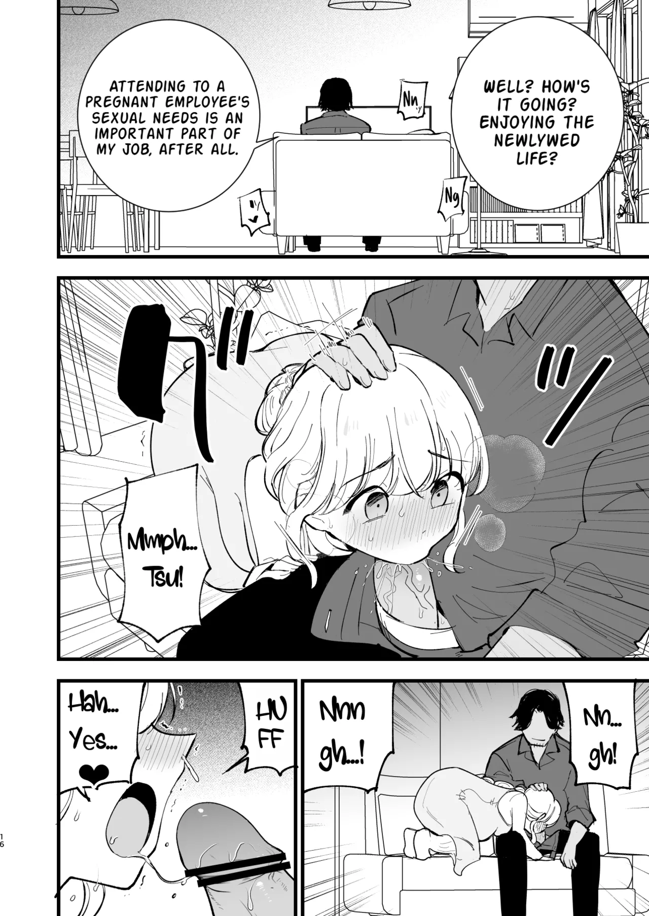 My Girlfriend is a Cafe Waitress 3 ~Getting Impregnated~ page 15