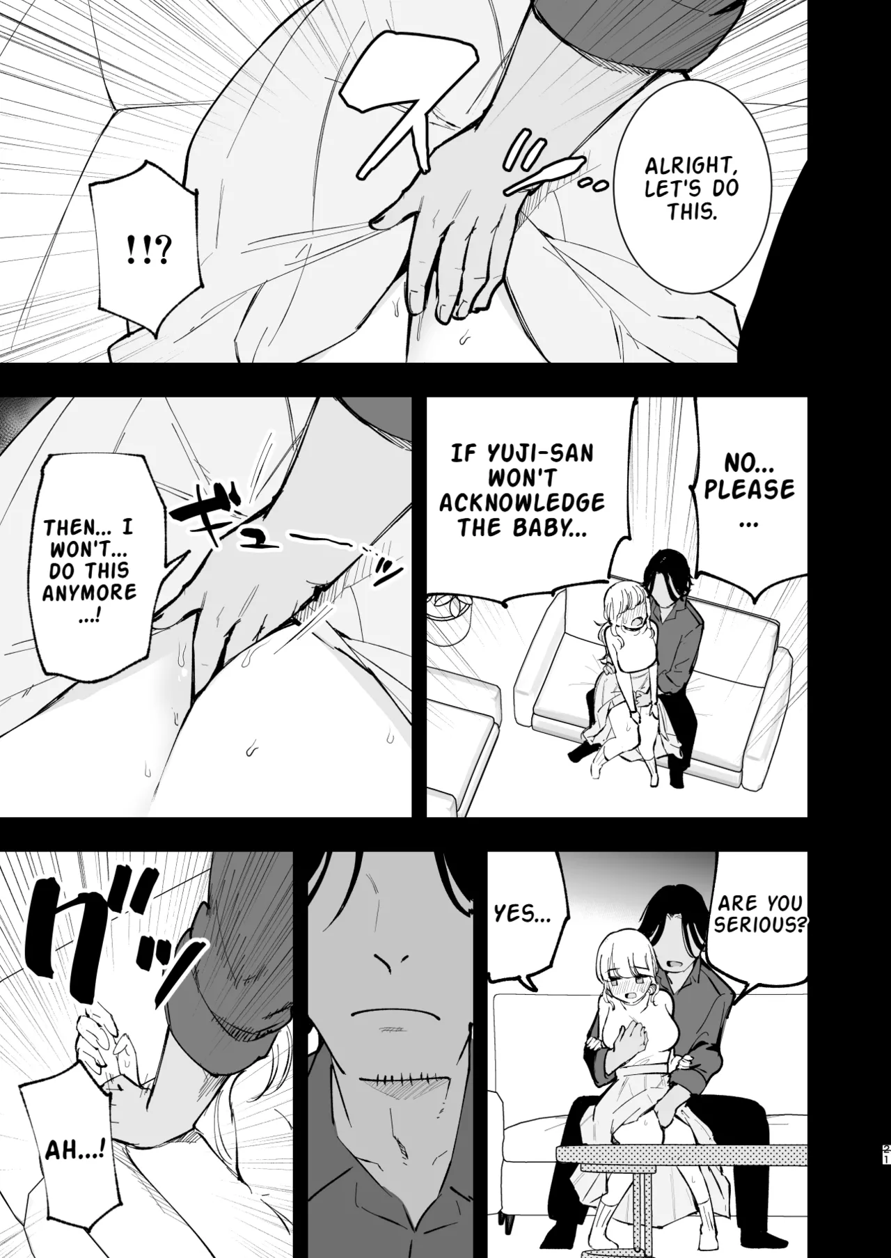 My Girlfriend is a Cafe Waitress 3 ~Getting Impregnated~ page 20