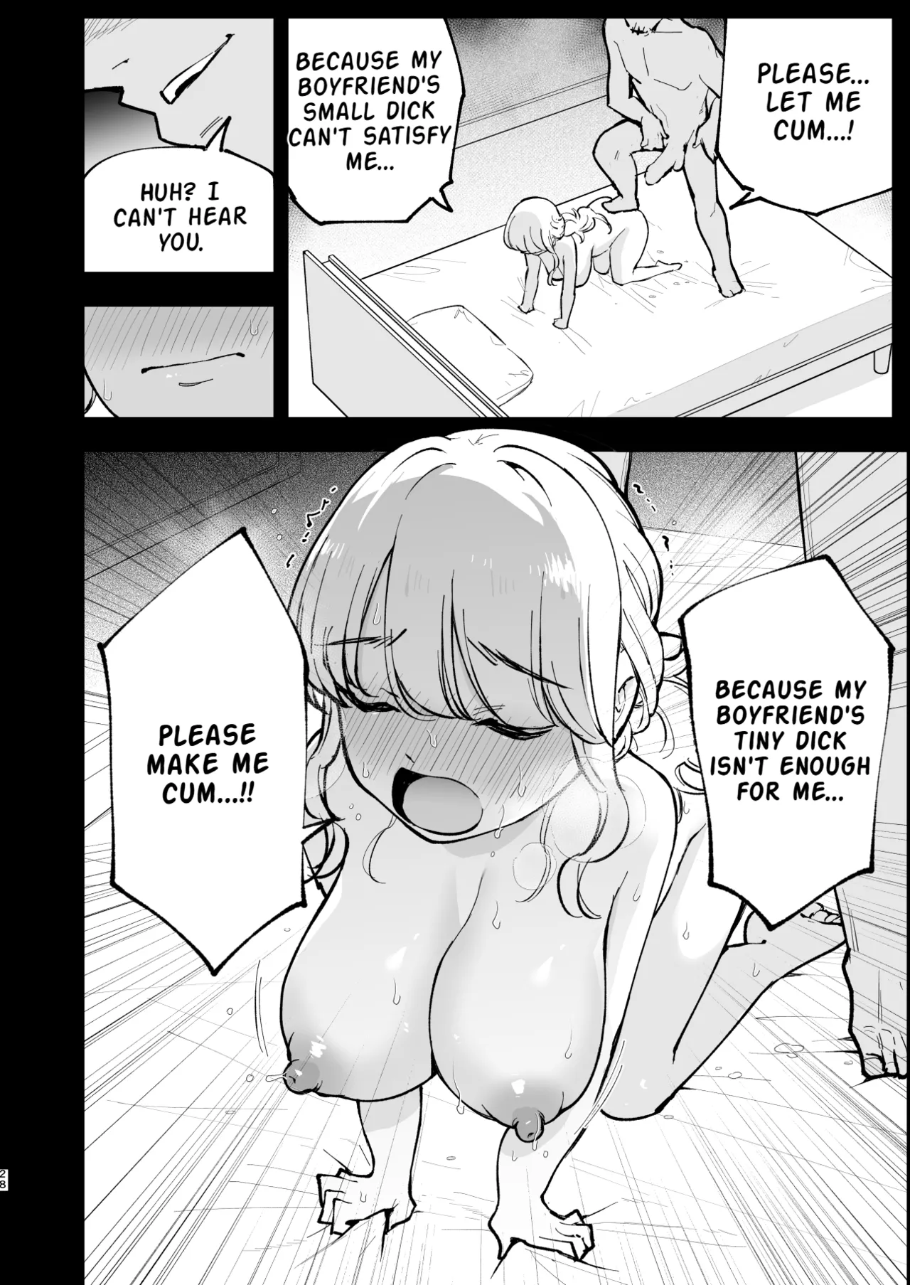 My Girlfriend is a Cafe Waitress 3 ~Getting Impregnated~ page 27