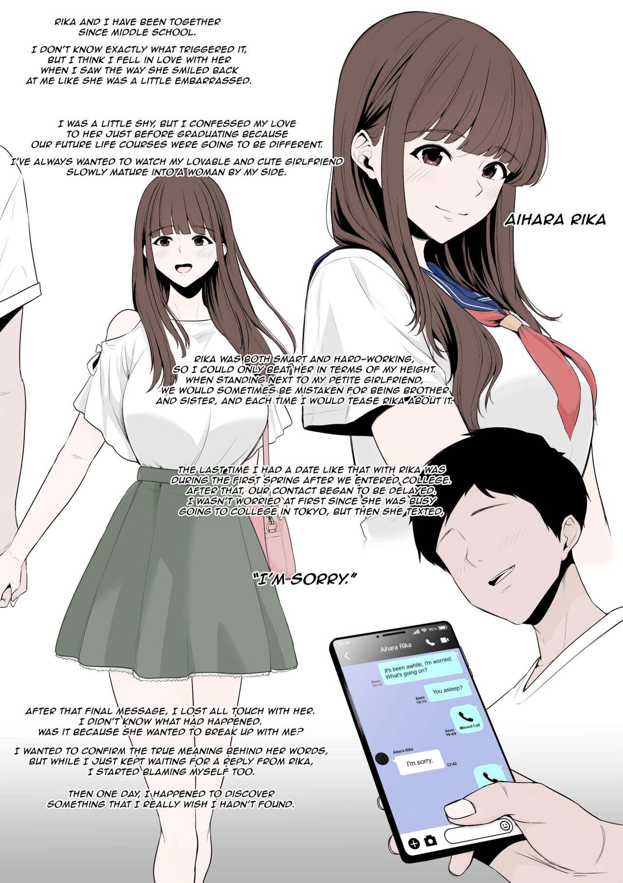 My girlfriend is completely transformed by an unfamiliar black man page 2