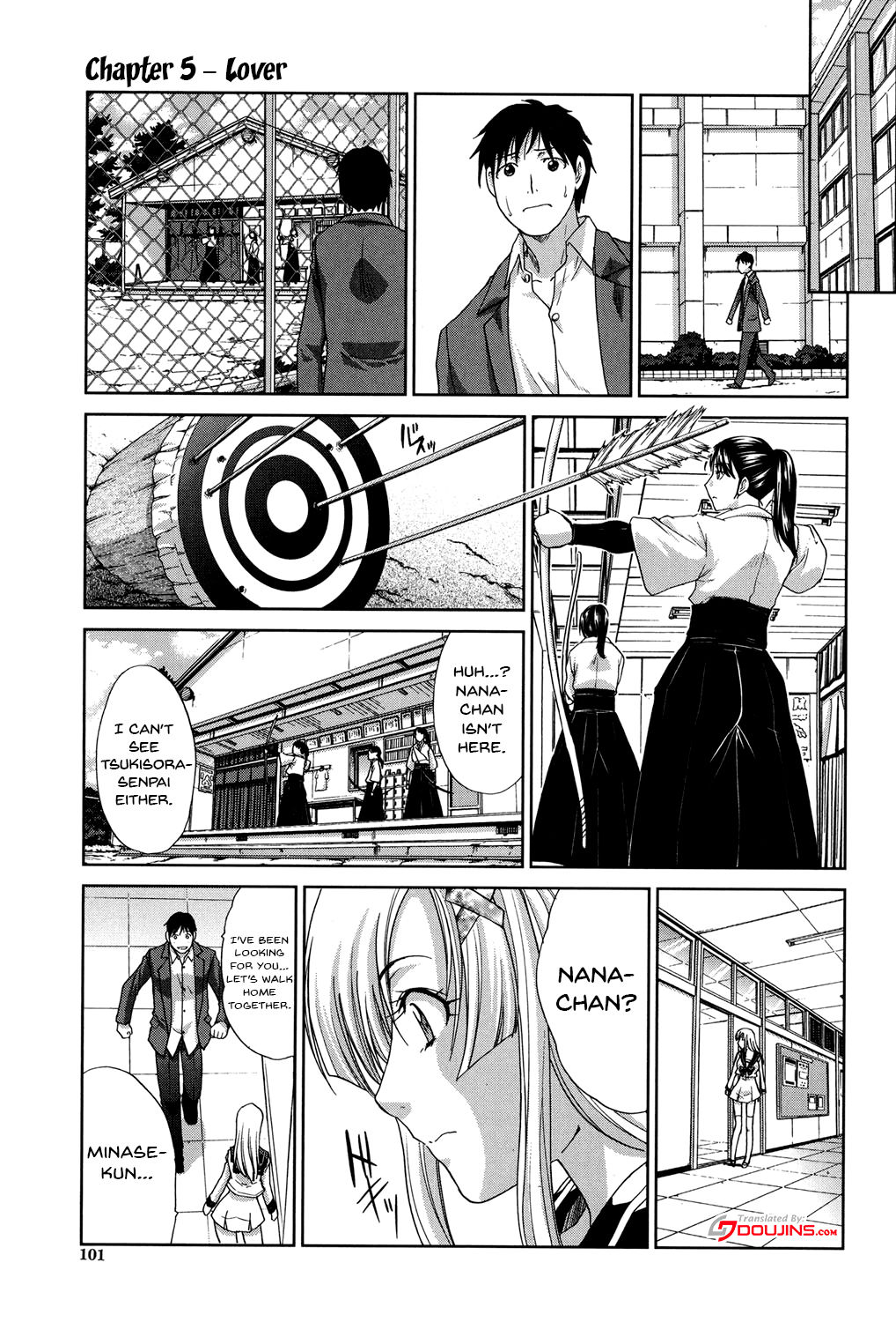 My Girlfriend is Making Lewd Sounds After School page 100