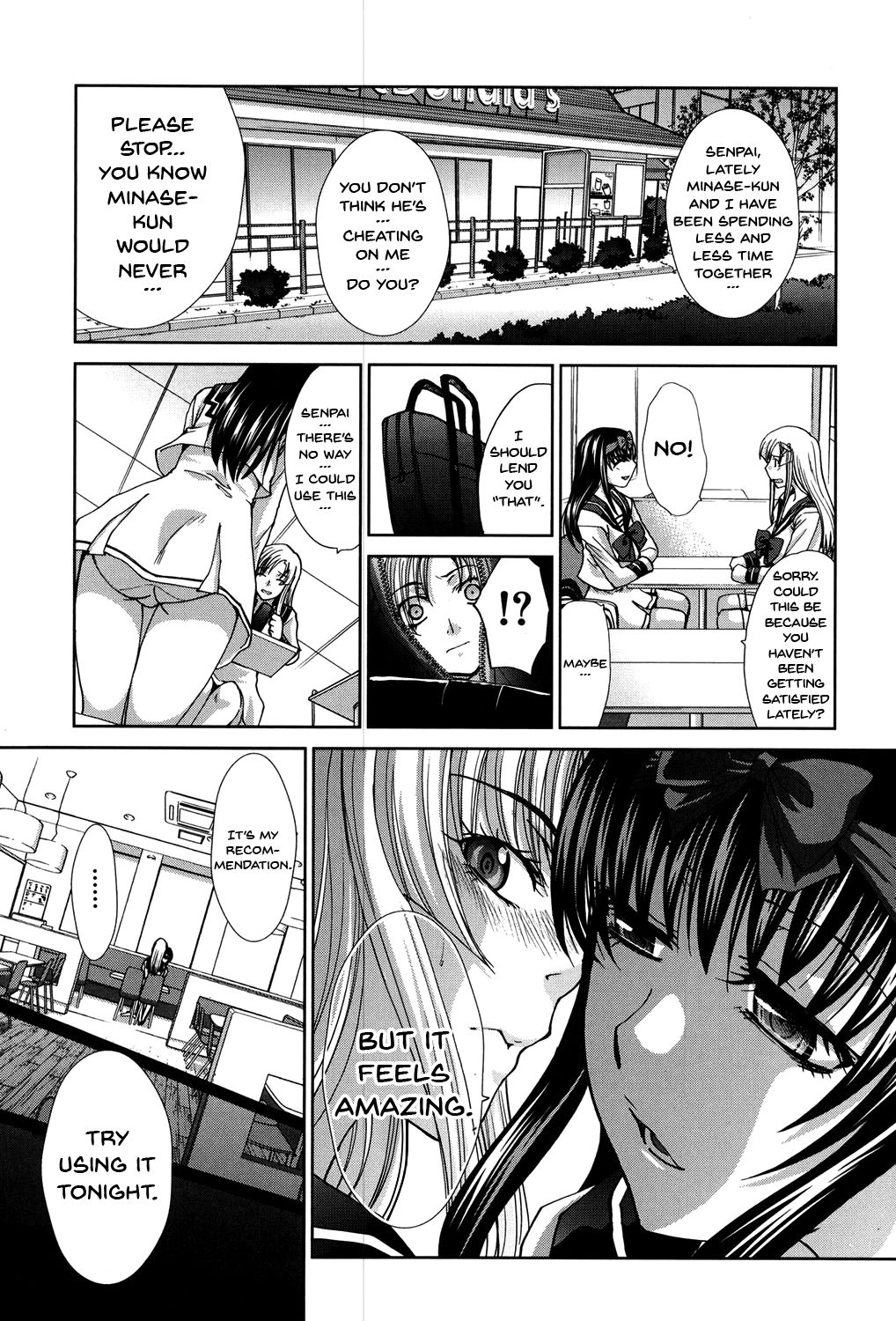 My Girlfriend is Making Lewd Sounds After School page 126