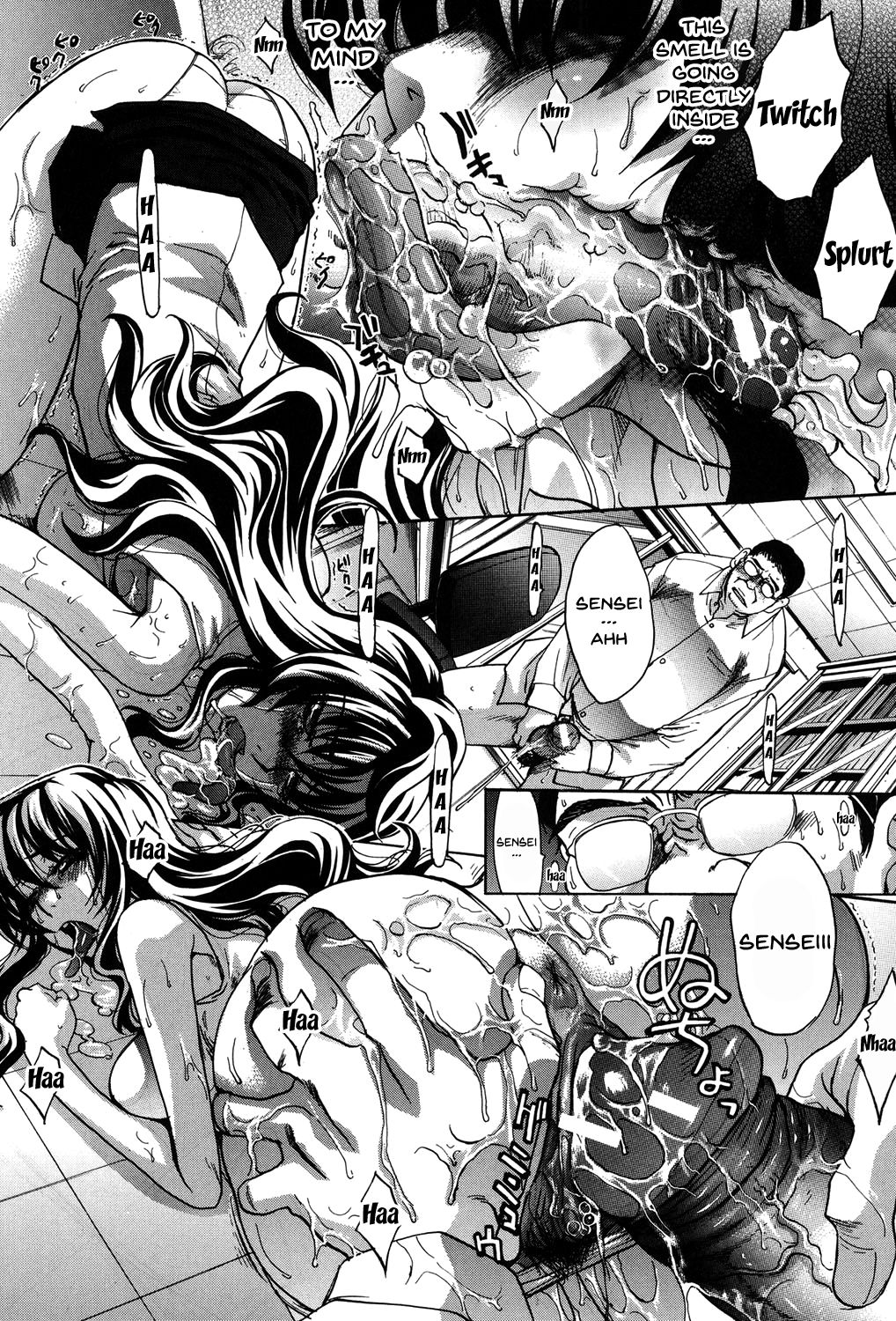 My Girlfriend is Making Lewd Sounds After School page 163