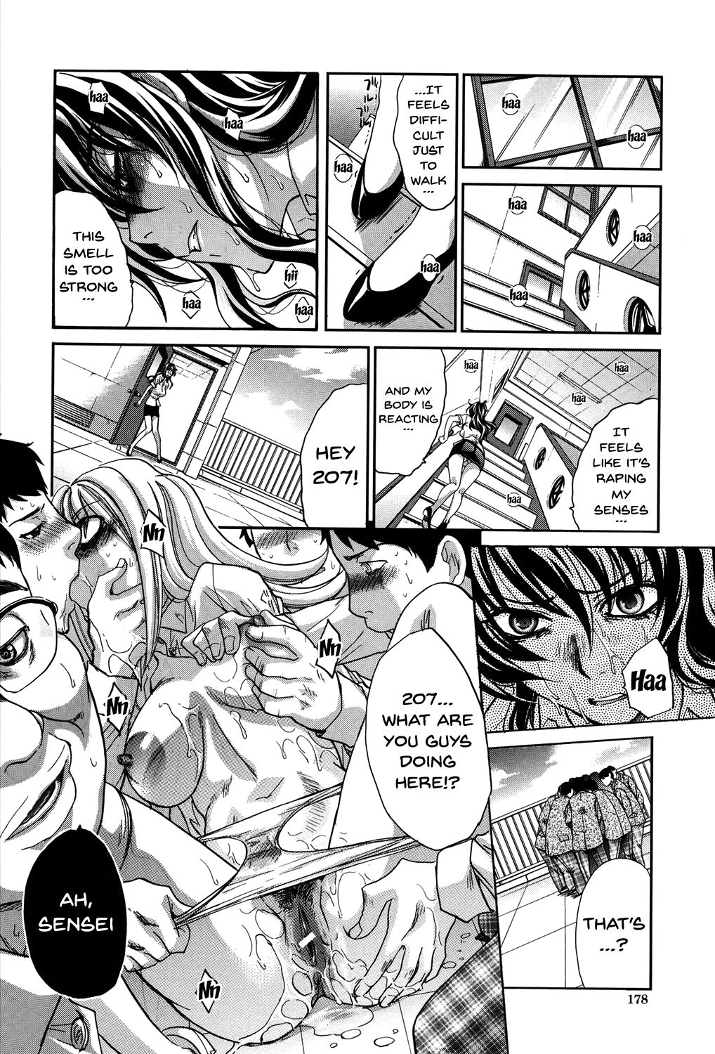 My Girlfriend is Making Lewd Sounds After School page 176