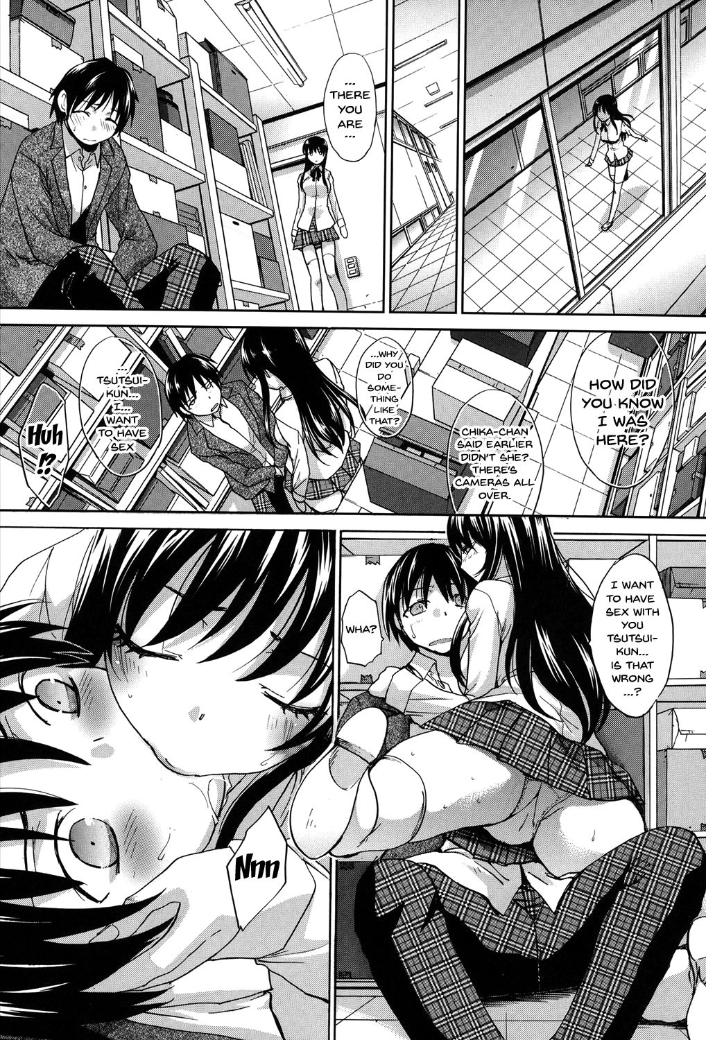 My Girlfriend is Making Lewd Sounds After School page 208