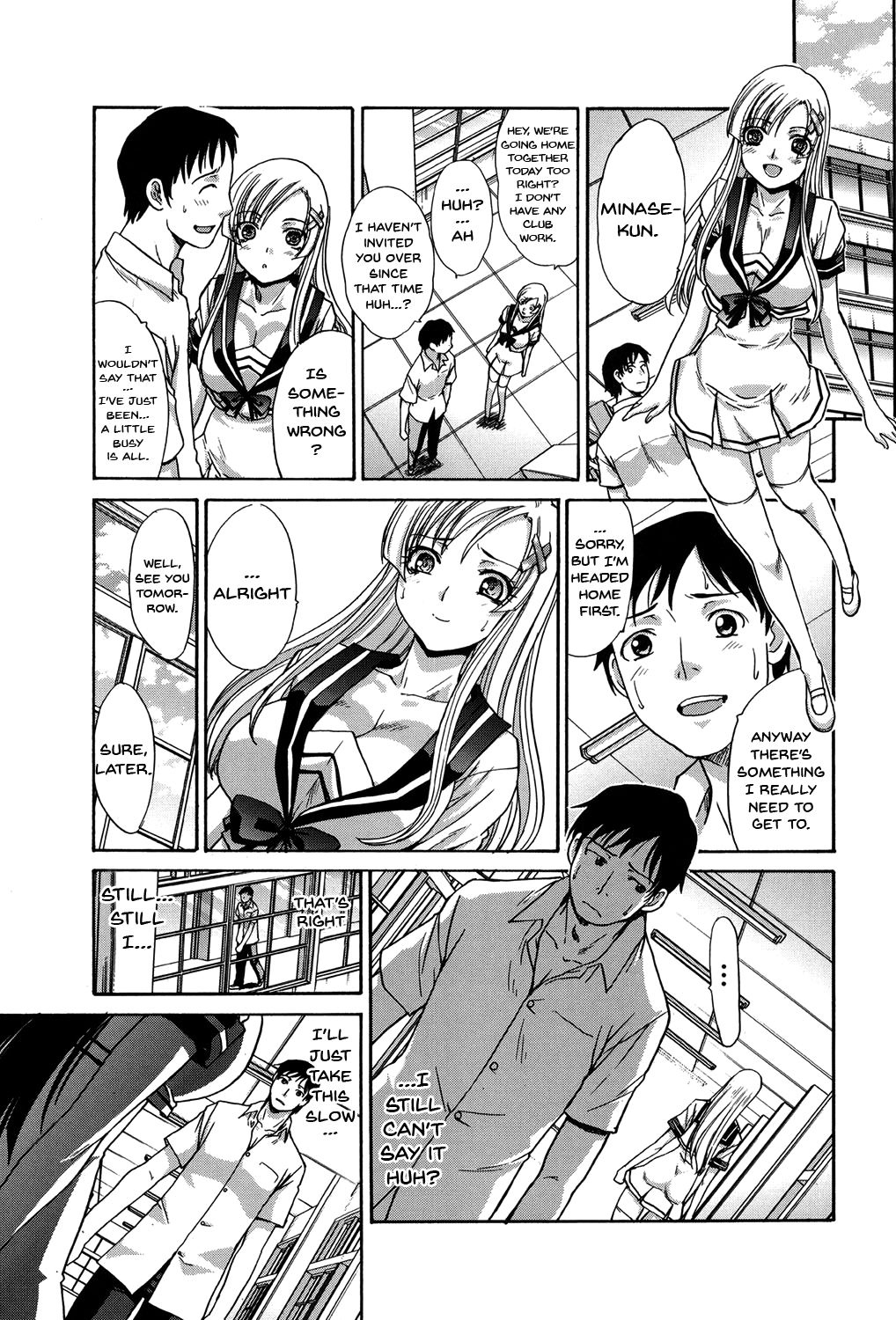 My Girlfriend is Making Lewd Sounds After School page 38