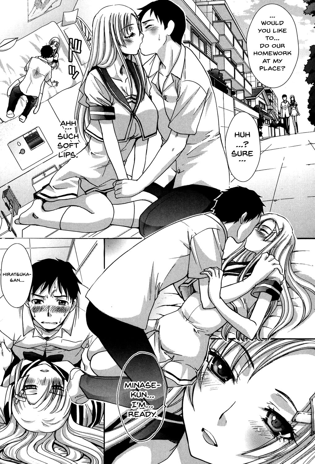 My Girlfriend is Making Lewd Sounds After School page 7