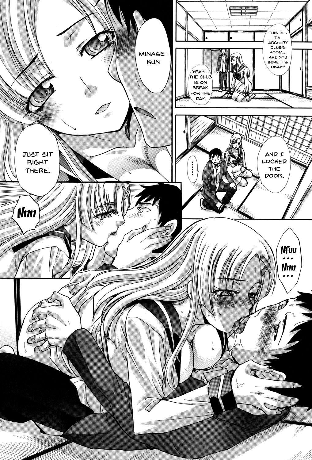 My Girlfriend is Making Lewd Sounds After School page 77