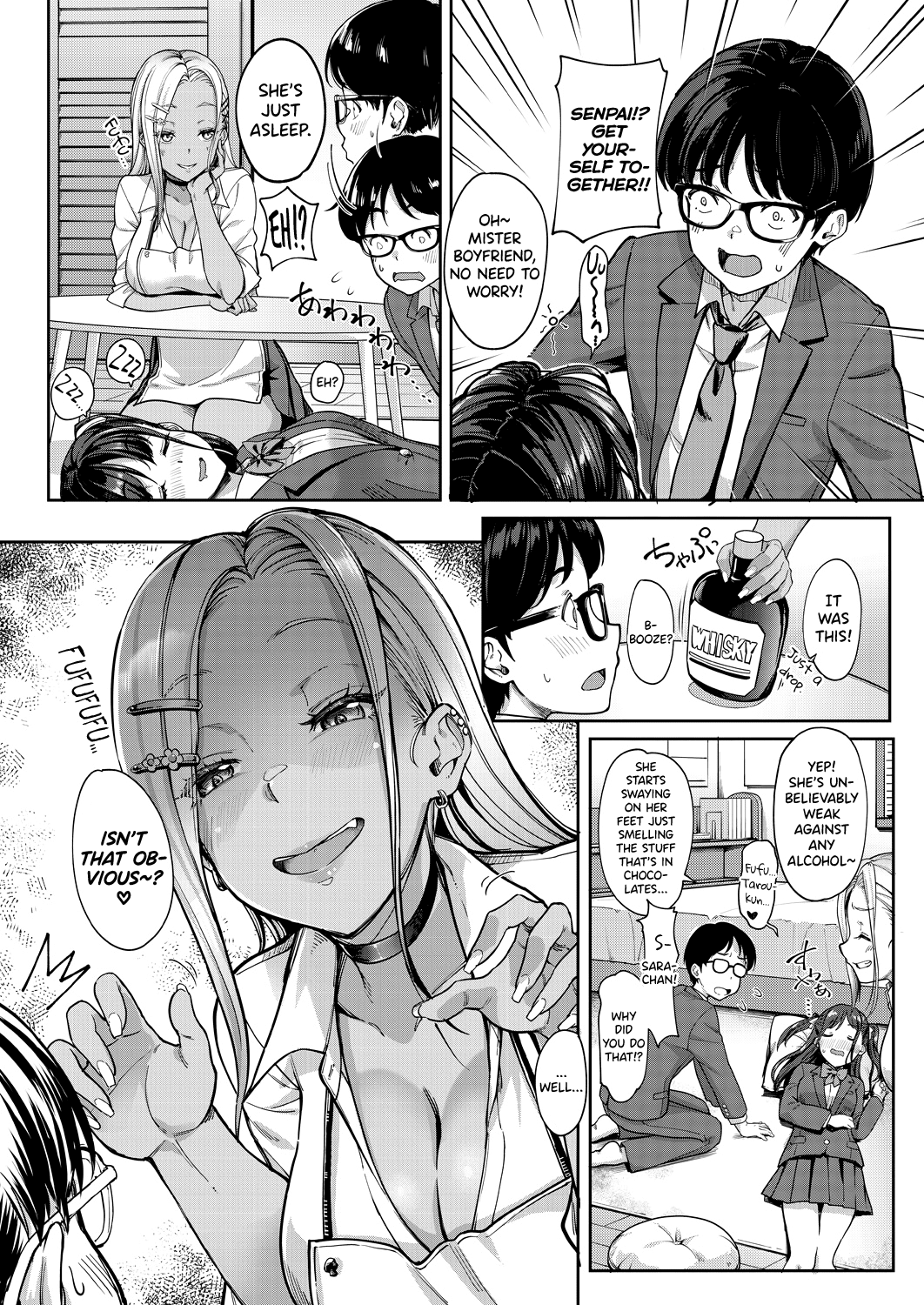 My Girlfriend's Little Sister is a Carnivorous Gyaru Ch. 2 page 14